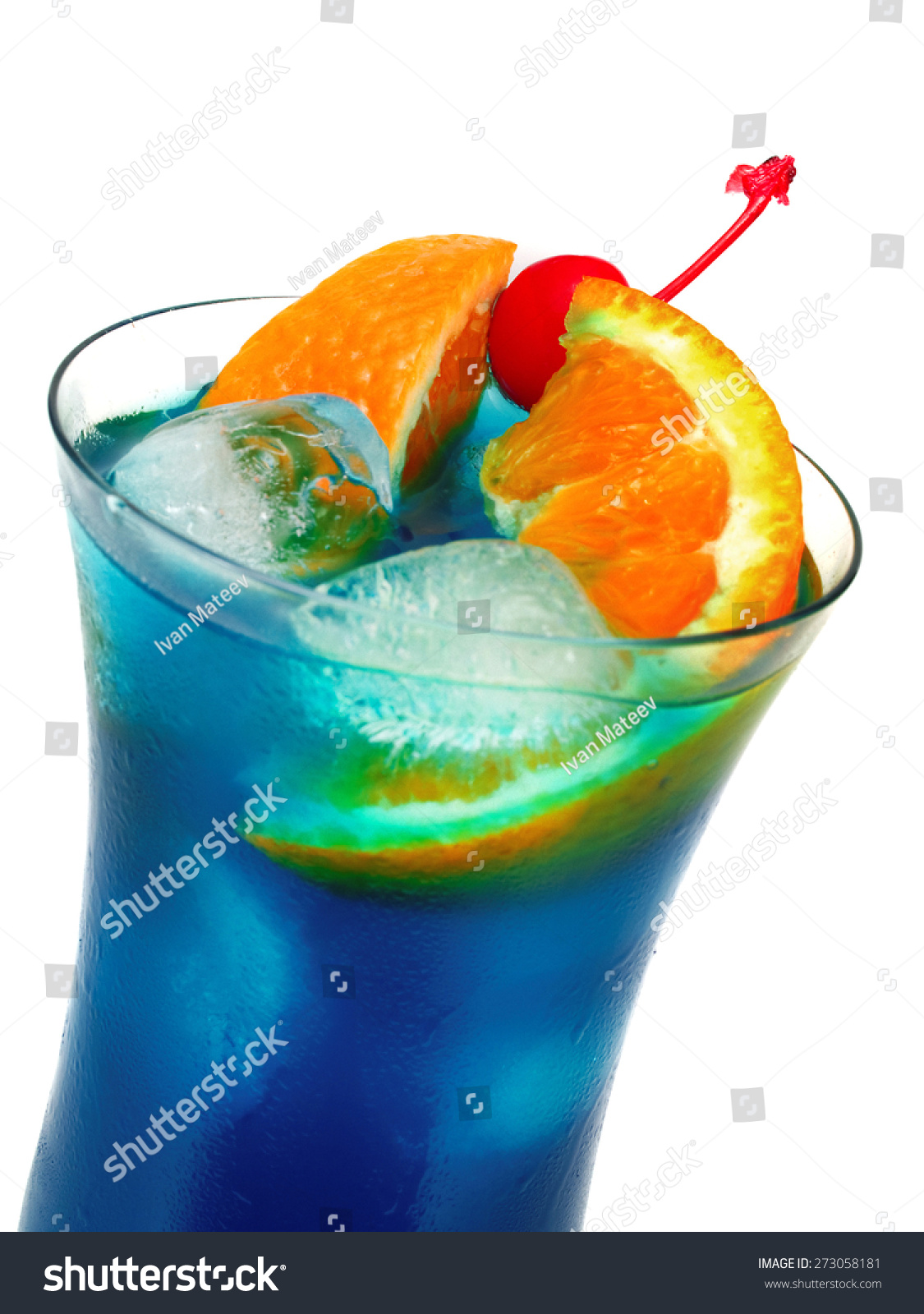 Sex On Beach Cocktail Isolated Stock Photo (Edit Now) 273058181