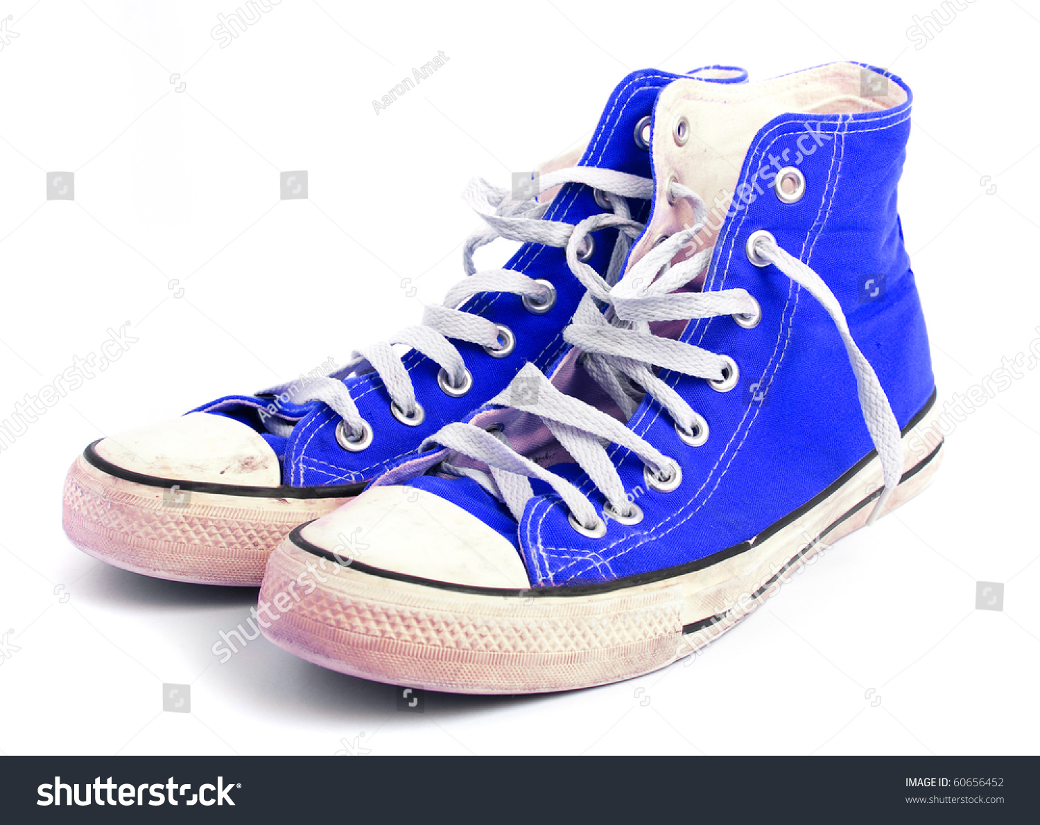 Blue Sneaker Stock Photo 60656452 : Shutterstock