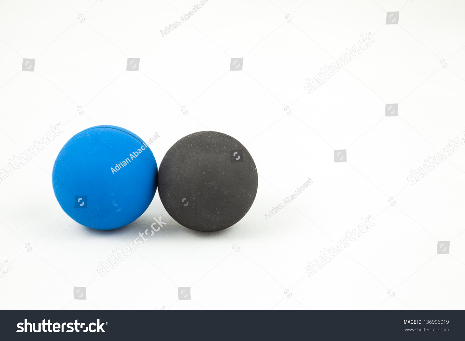 Blue Squash Ball Stock Photo 136996019 Shutterstock