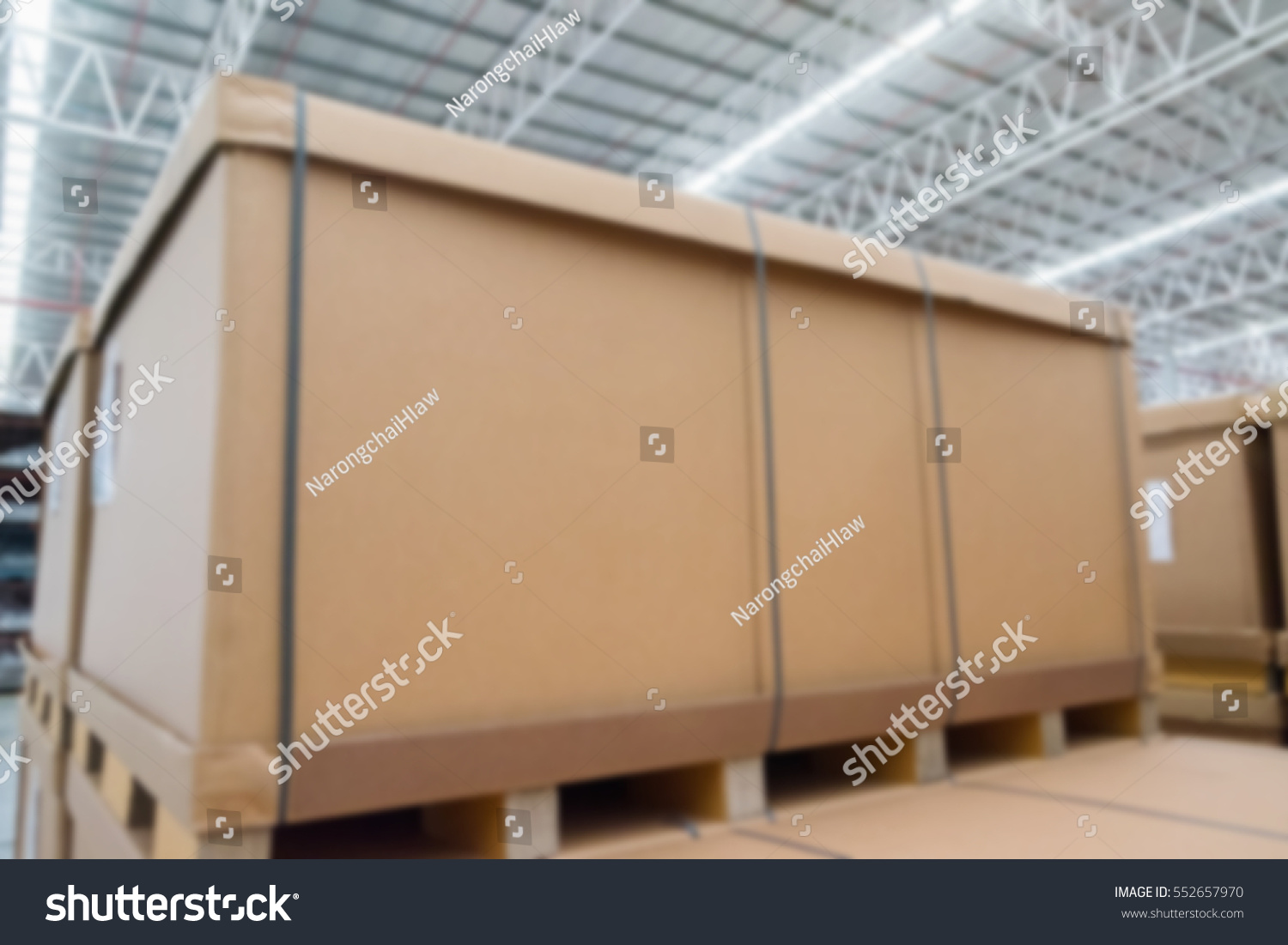huge cardboard boxes