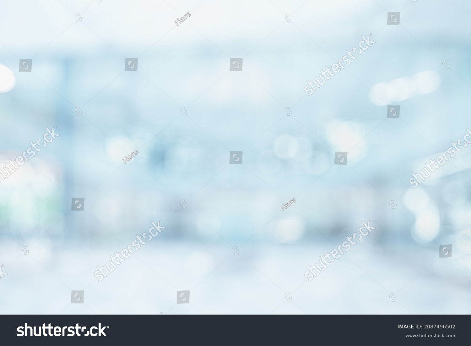 Blurred Office Background Modern Light Business Stock Photo 2087496502 ...