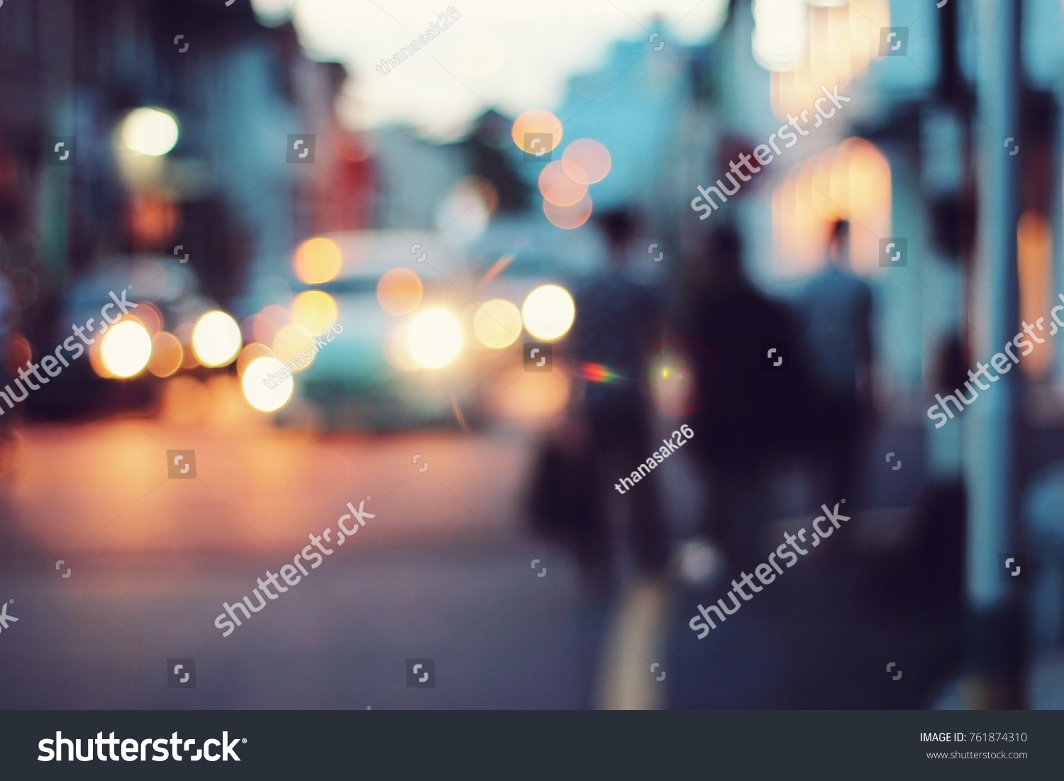 24,662 Blurred people walking night Images, Stock Photos & Vectors ...
