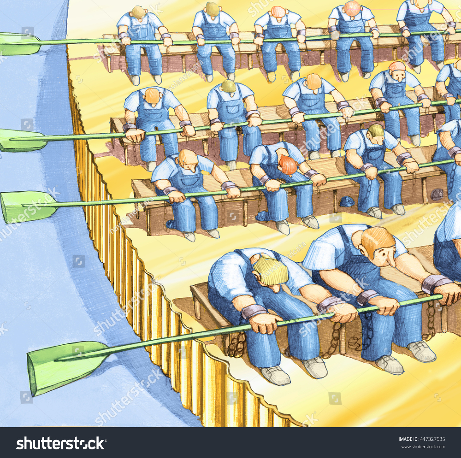 Galley Slave Images Stock Photos Vectors Shutterstock