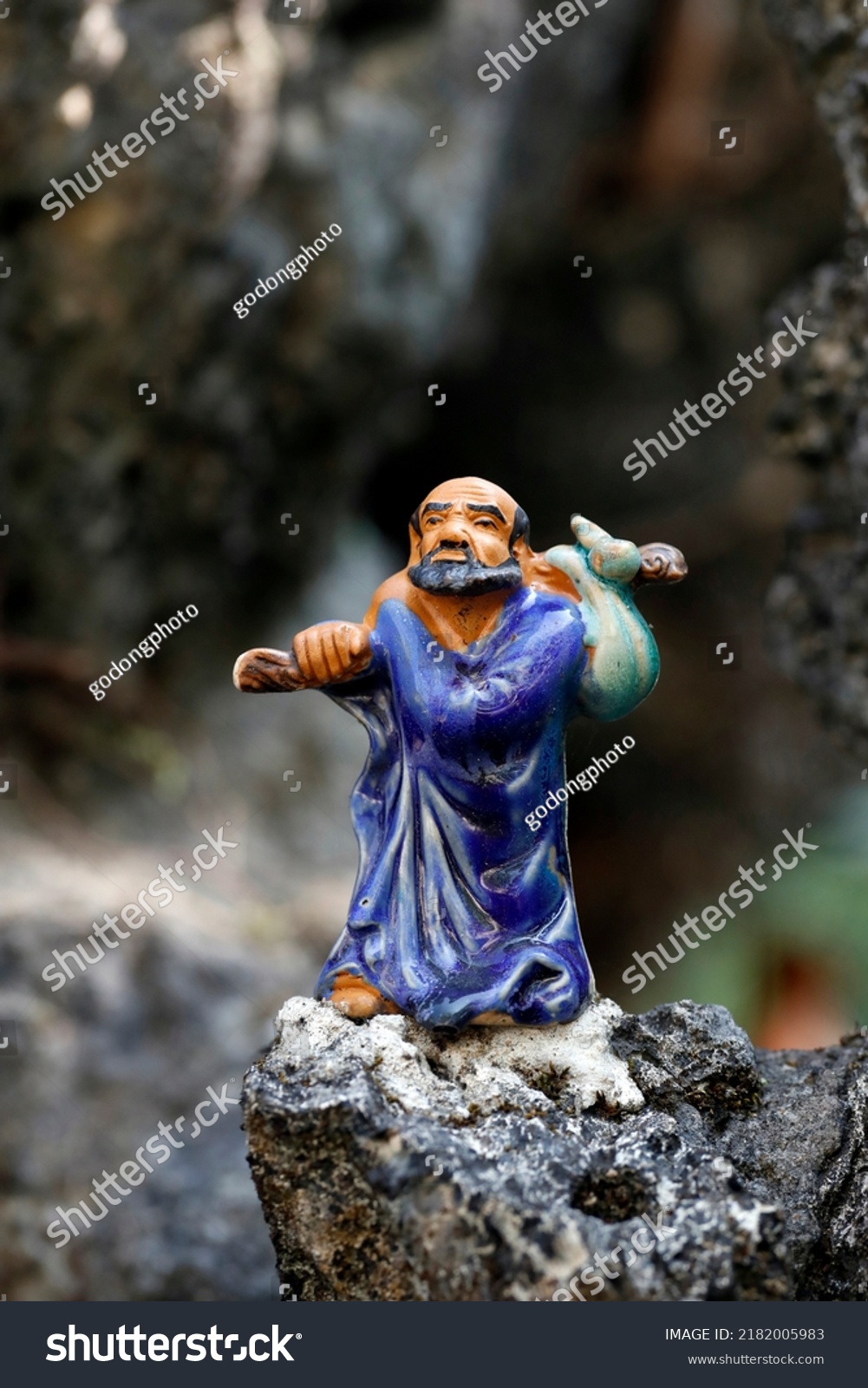 Bodhidharma Known Daruma Indian Buddhist Monk Stock Photo 2182005983 ...