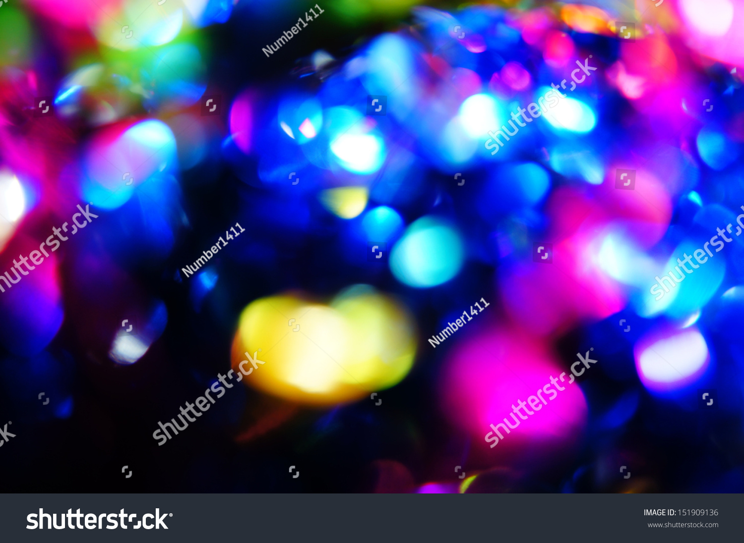 Bokeh Vivid Color Background Stock Photo 151909136 : Shutterstock