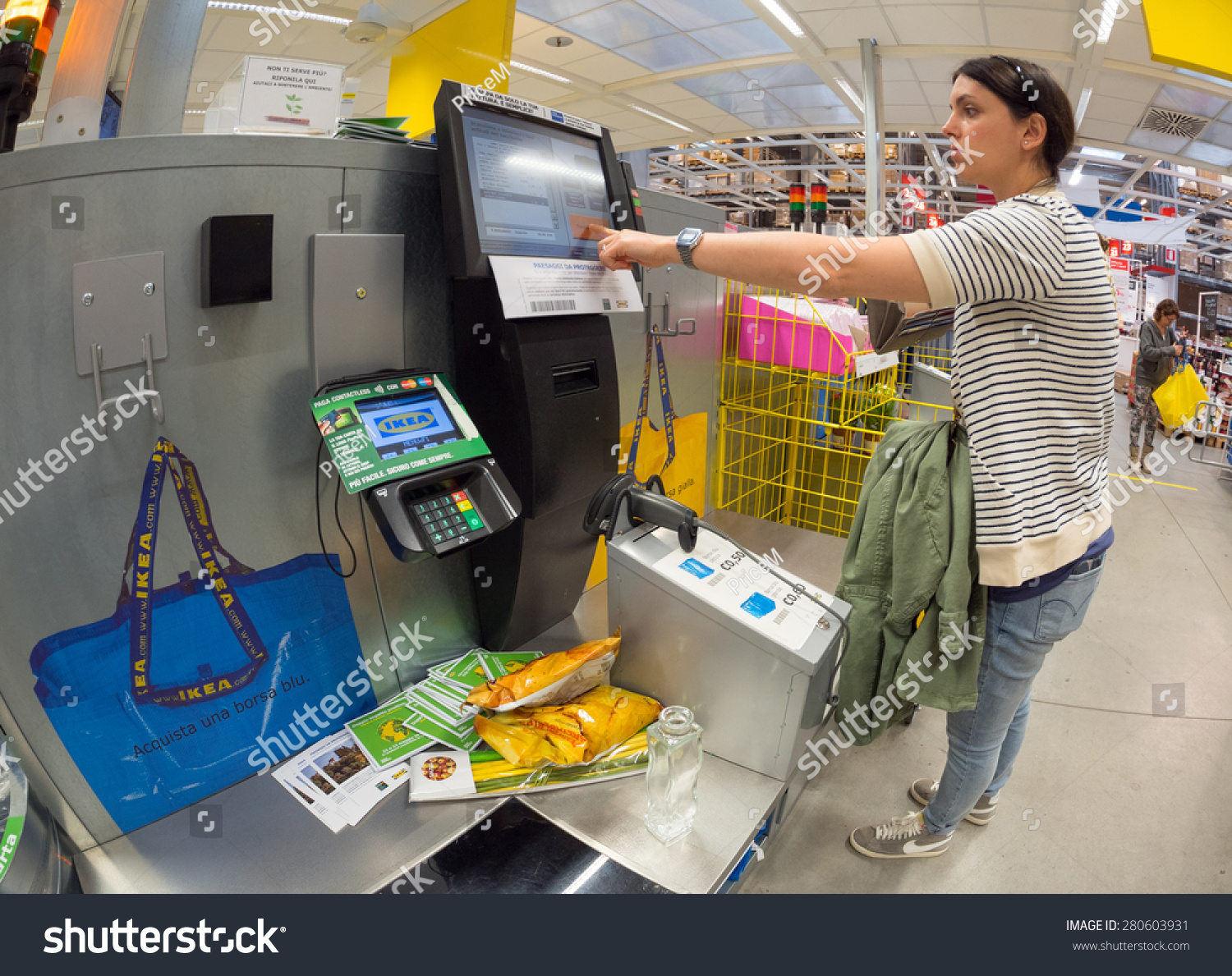 Bologna Italy April 19 2015 Inside Stock Photo Edit Now 280603931