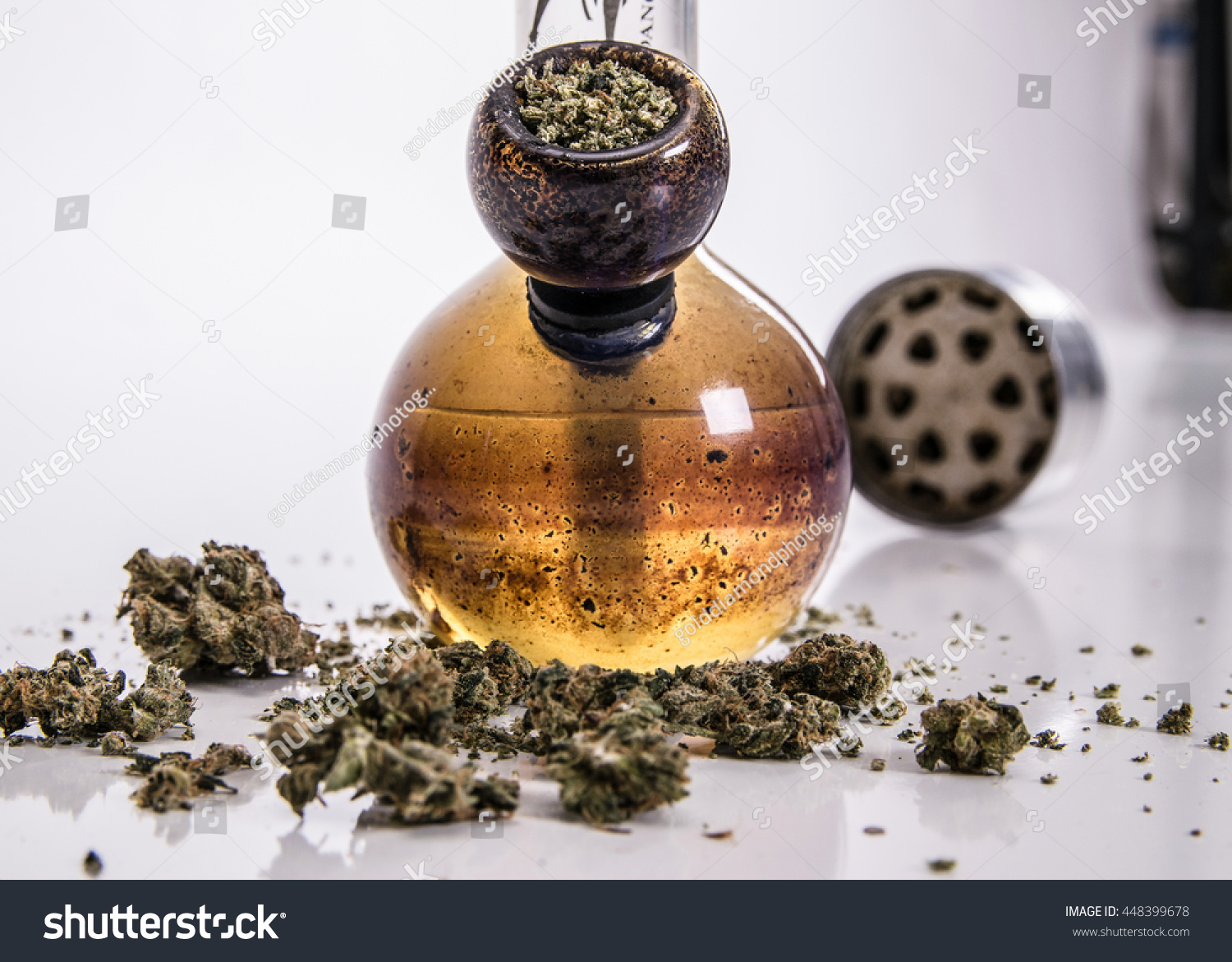  Bong  And Marijuana  Stock Photo 448399678 Shutterstock