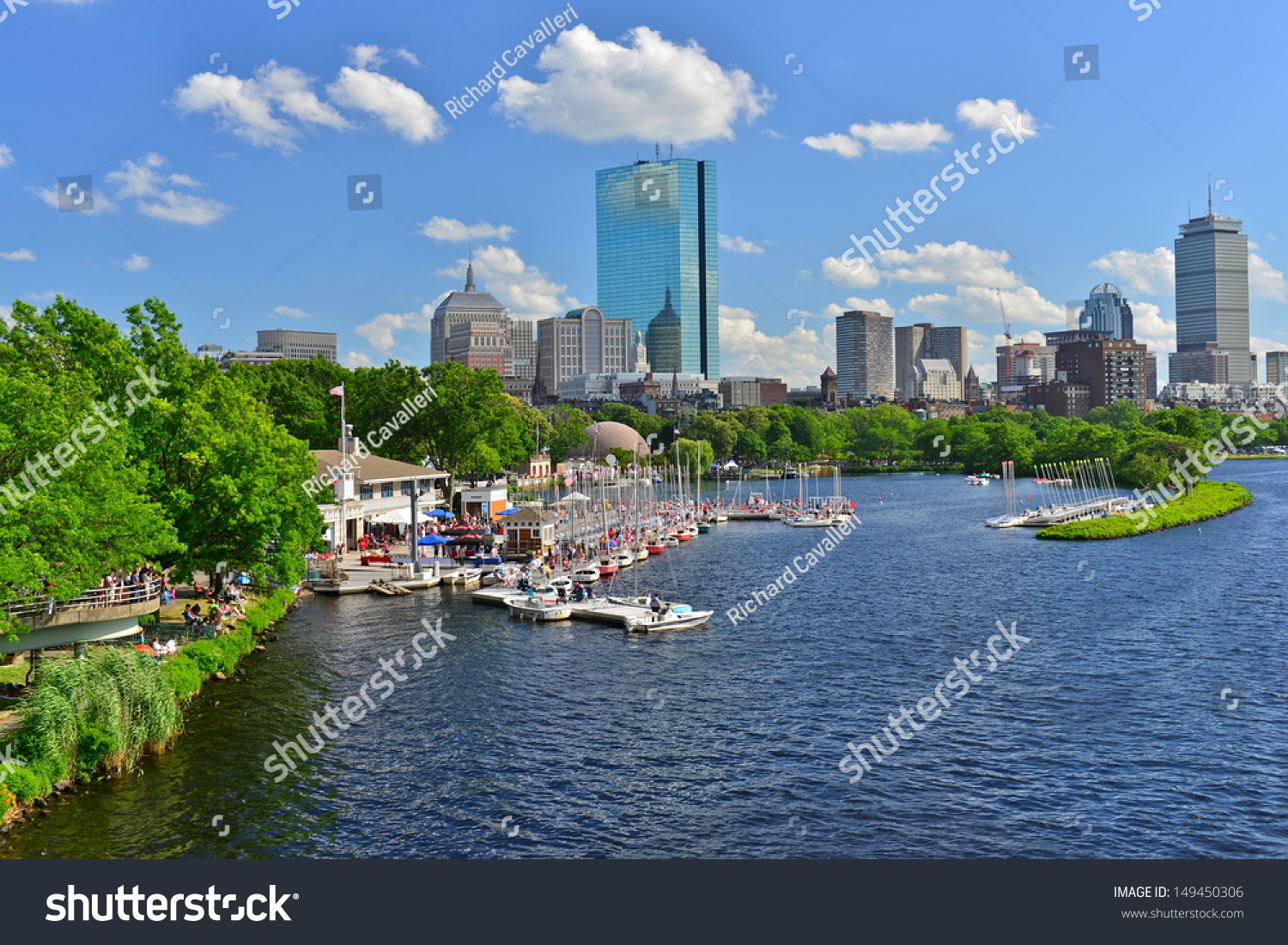 Boston july 4 charles river esplanade stock photo 149450306 shutterstock