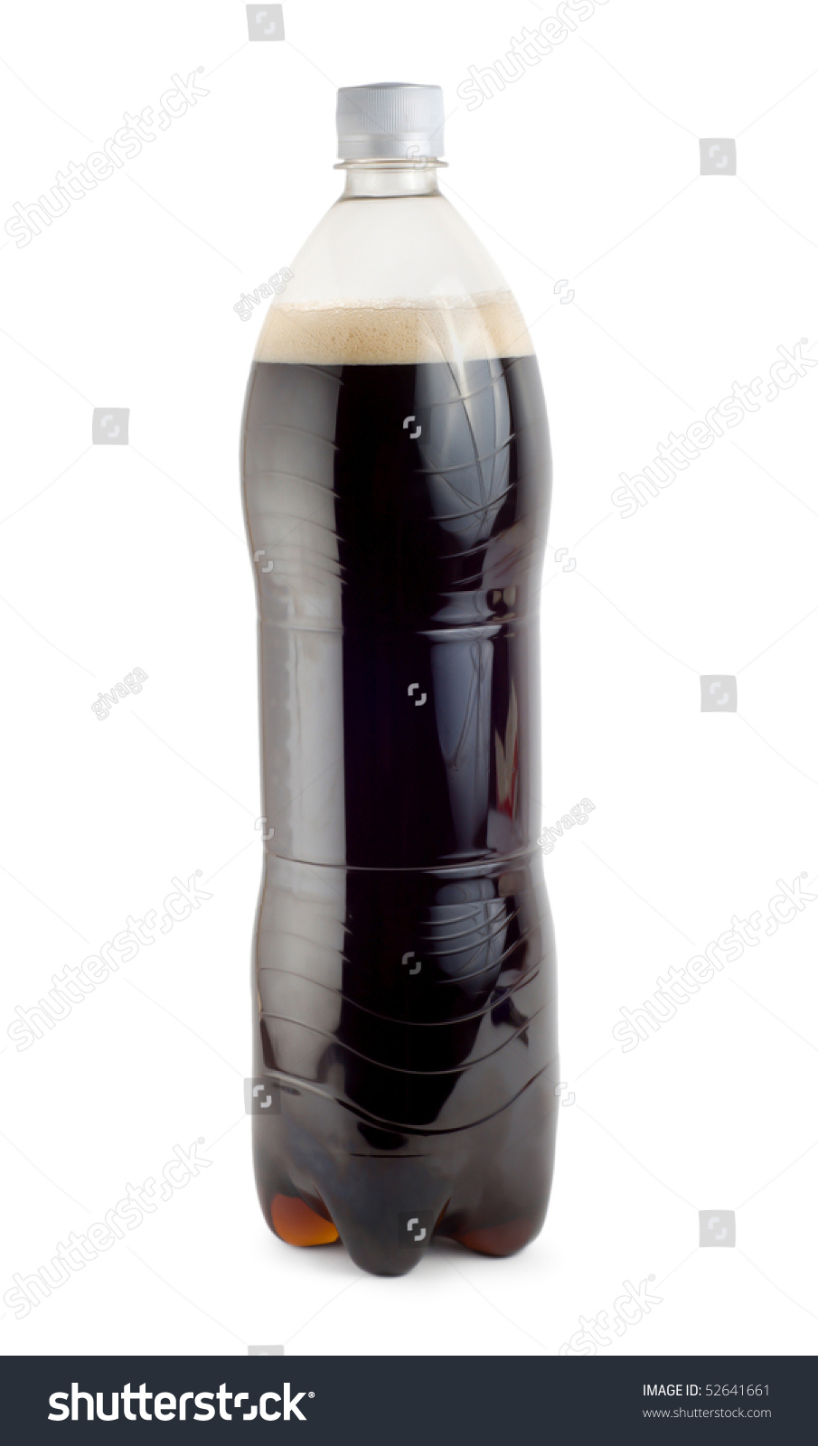 Bottle Of Soda Isolated On A White Background Stock Photo 52641661 ...