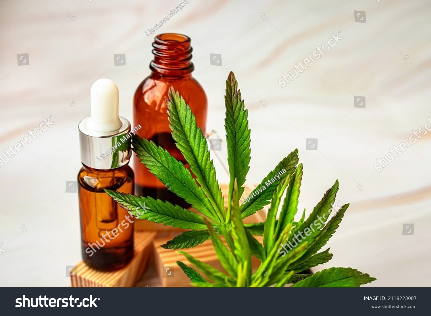 Bottles Cannabis Cbd Thc Oils Beauty Stock Photo 2119223087 | Shutterstock