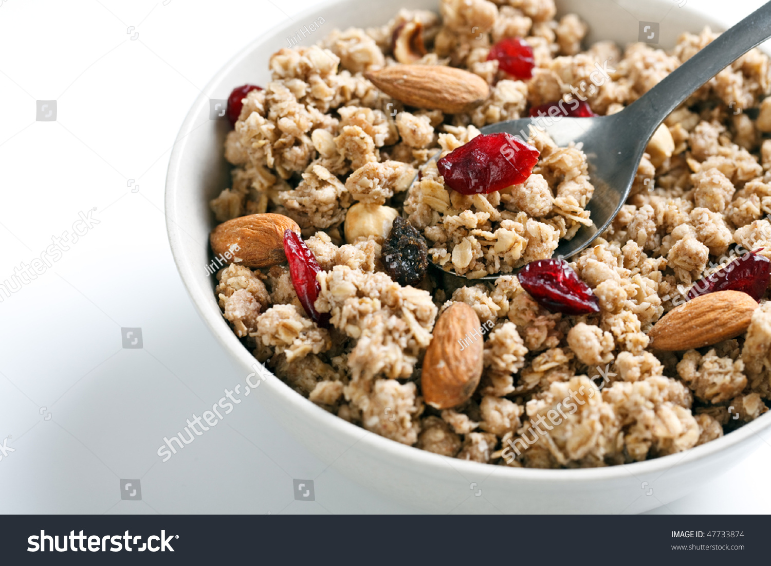 Bowl Of Muesli Stock Photo 47733874 : Shutterstock