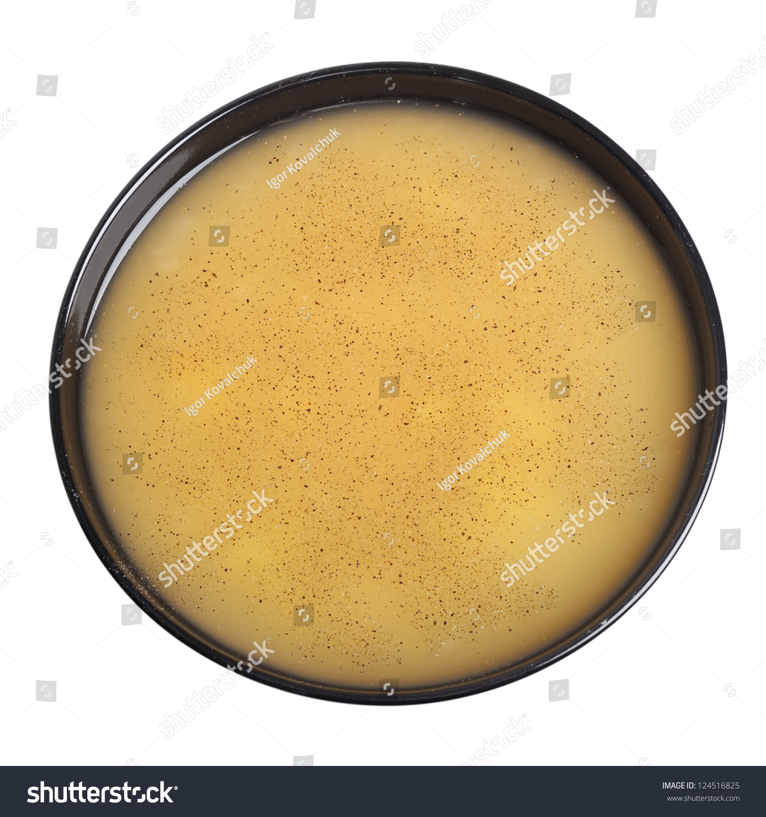 Bowl Soup Isolated On White Background Stock Photo 124516825 - Shutterstock