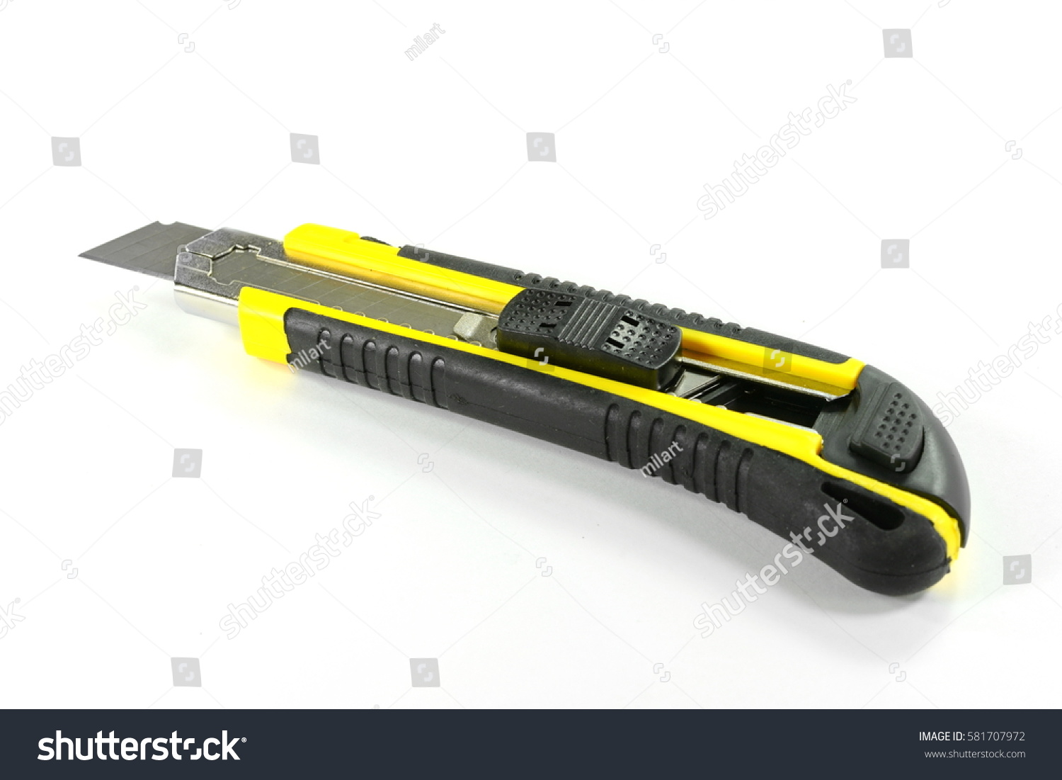 Box Cutter Knife Isolated On White Stock Photo 581707972 - Shutterstock