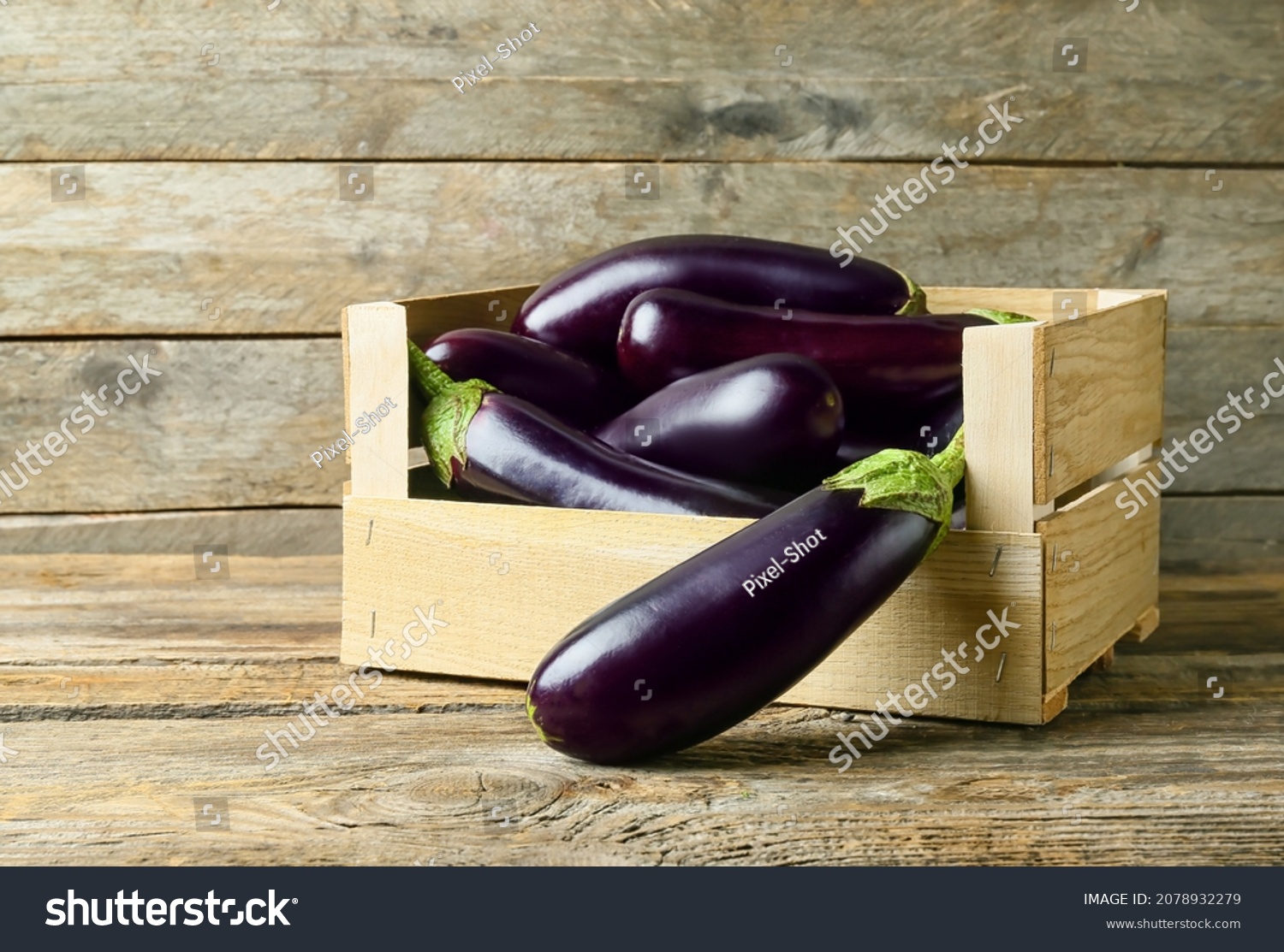 Eggplants and Boxes