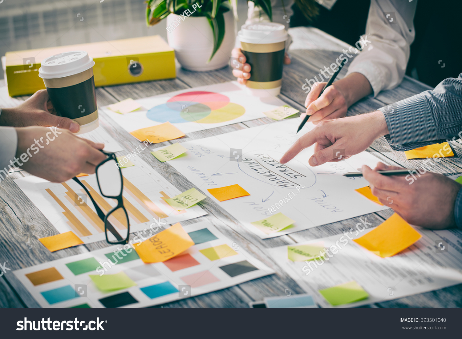 Brainstorming Brainstorm Business People Design Planning Stock Photo ...