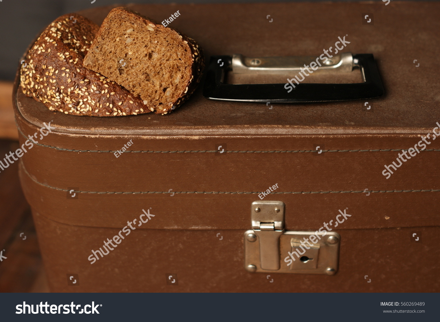 bread suitcase