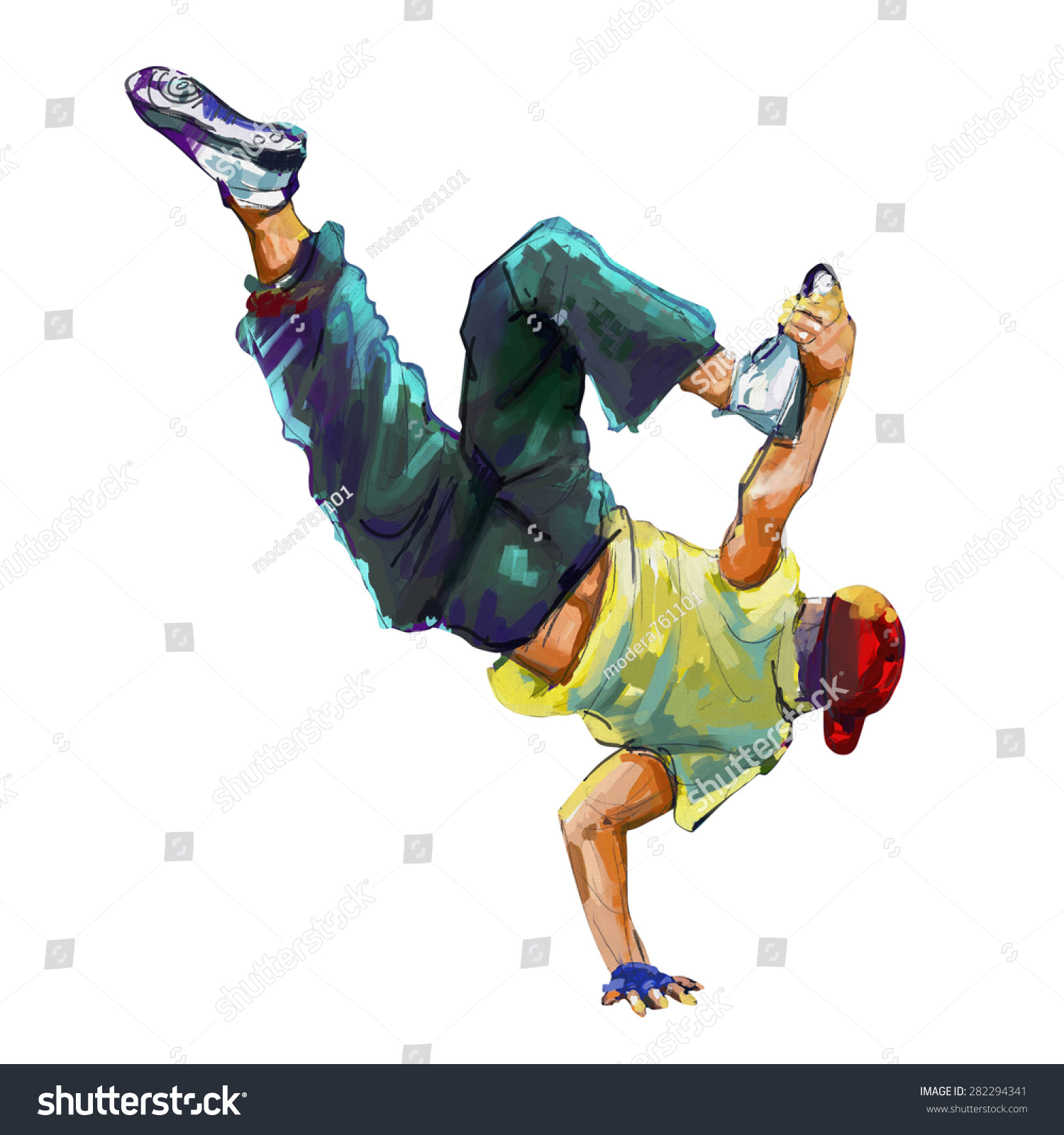 Breakdance drawing Images, Stock Photos & Vectors Shutterstock