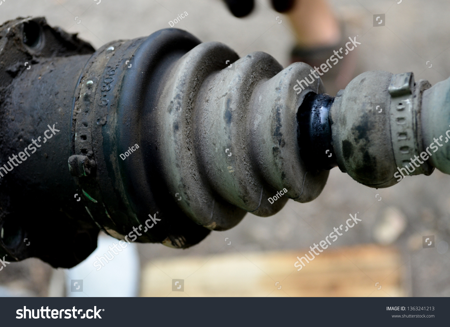 Breakdown Cv Joint Repair Stock Photo 1363241213 Shutterstock