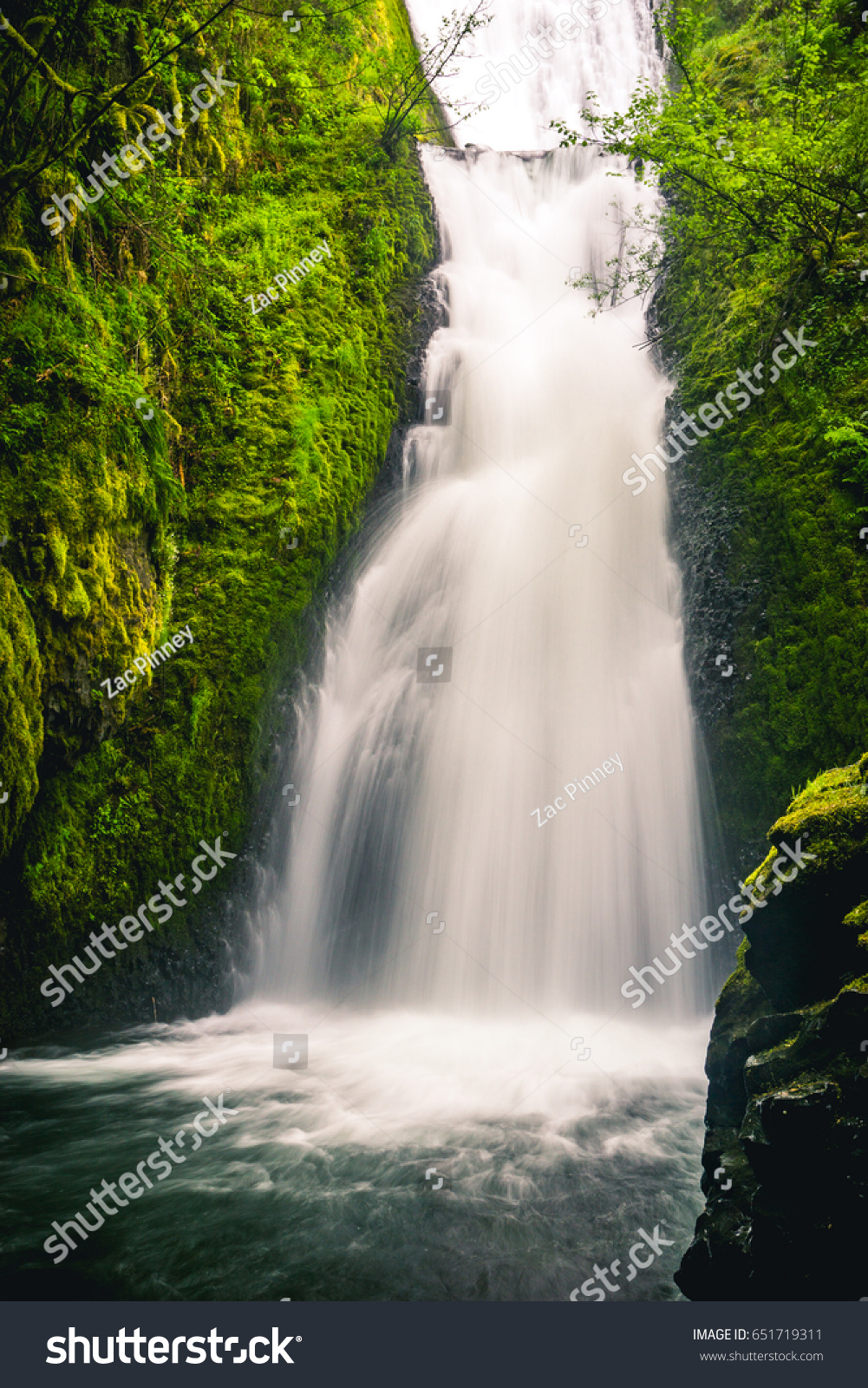 Bridal Veil Falls Beauty Hidden Deep Stock Photo Edit Now