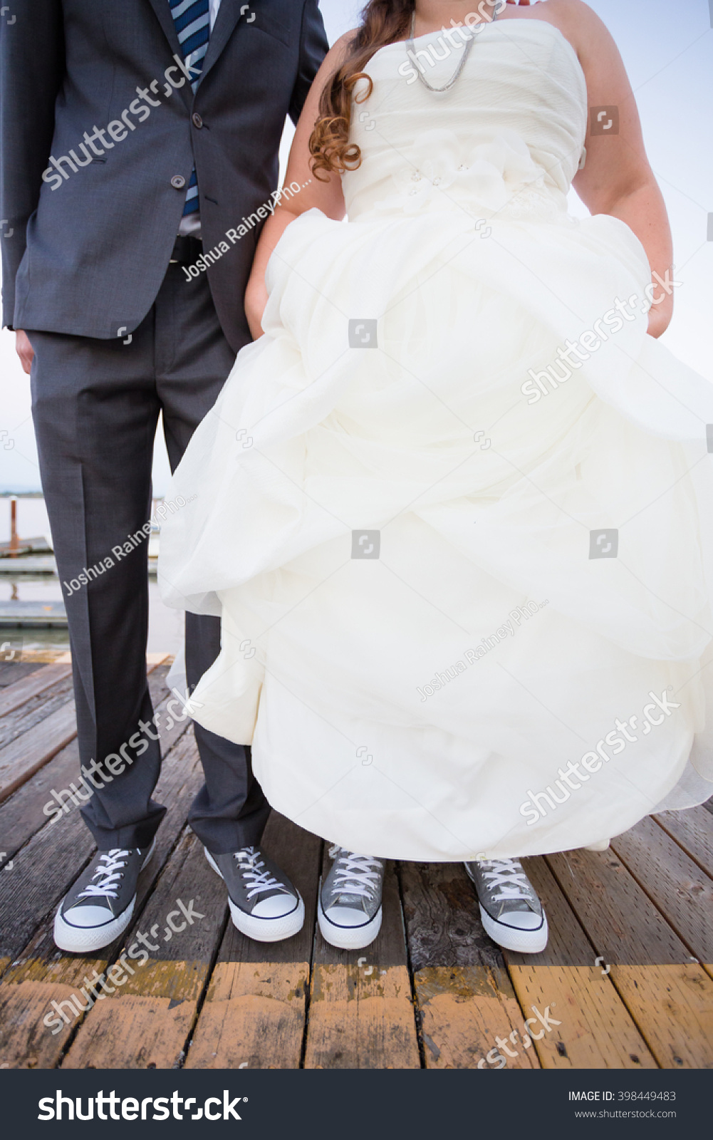 matching wedding shoes for bride and groom