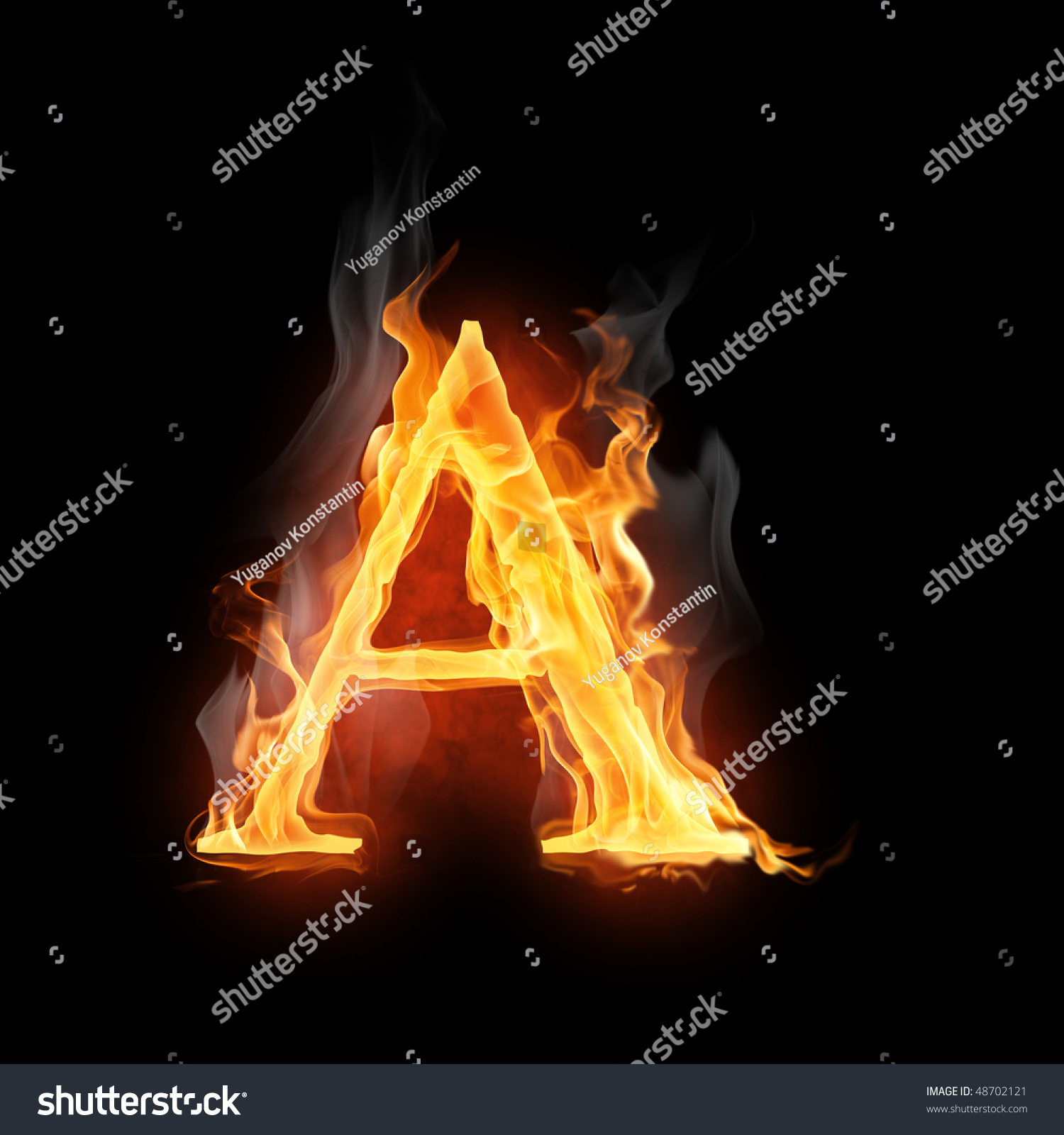 431 Bright flamy symbol on the black background Images, Stock Photos ...