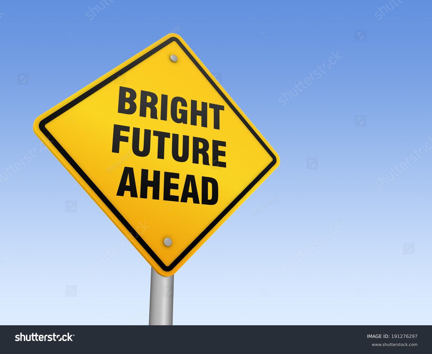 Bright Future Ahead Stock Illustration 191276297 - Shutterstock