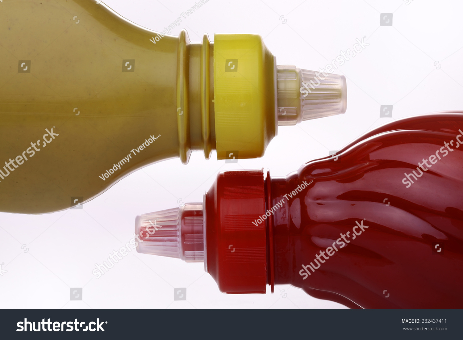 Download Bright Red Dark Yellow Bottles Ketchup Stock Photo Edit Now 282437411 PSD Mockup Templates