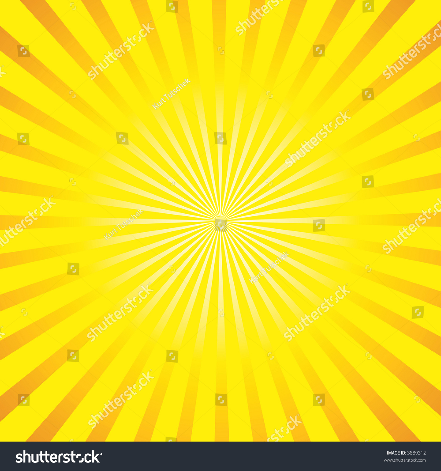 Bright Yellow And Orange Sun. Square Background. Stock Photo 3889312 ...