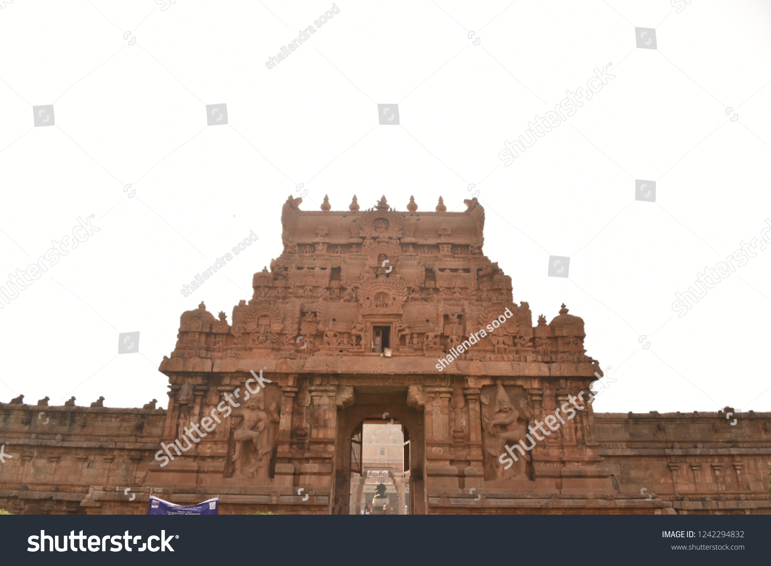 Brihadisvara Temple Thanjavur Tamil Nadu Stock Photo 1242294832 ...