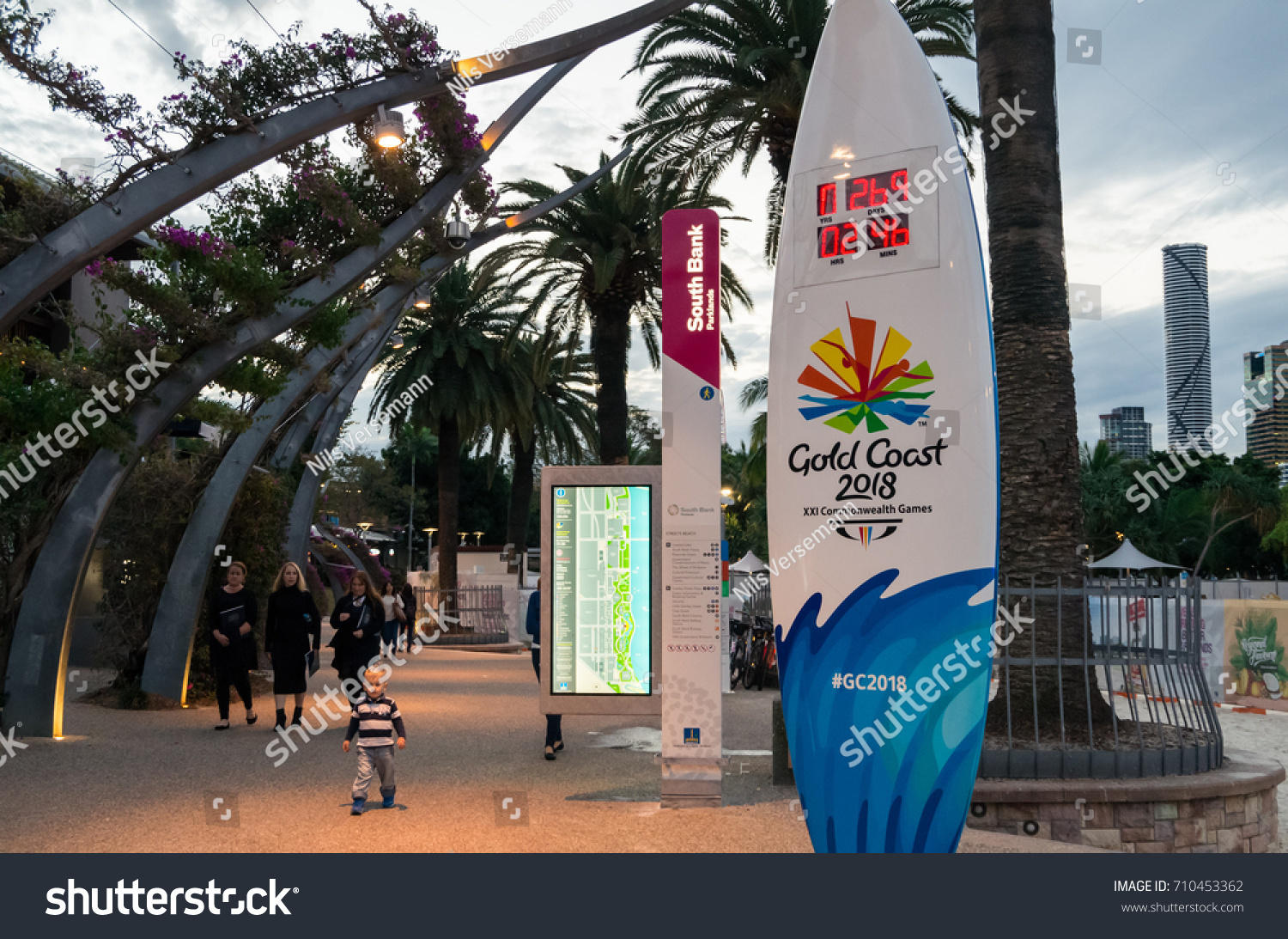 Brisbane Australia July 9 2017 Surfboard Stock Photo 710453362 ...