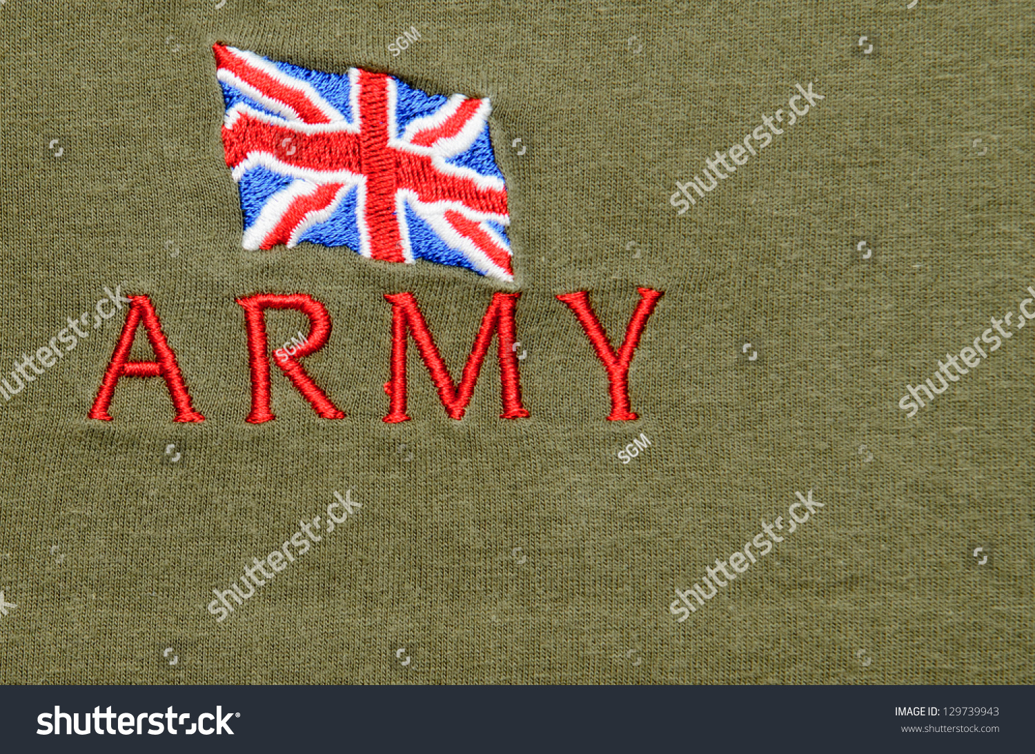 British Army Badge Stock Photo 129739943 : Shutterstock