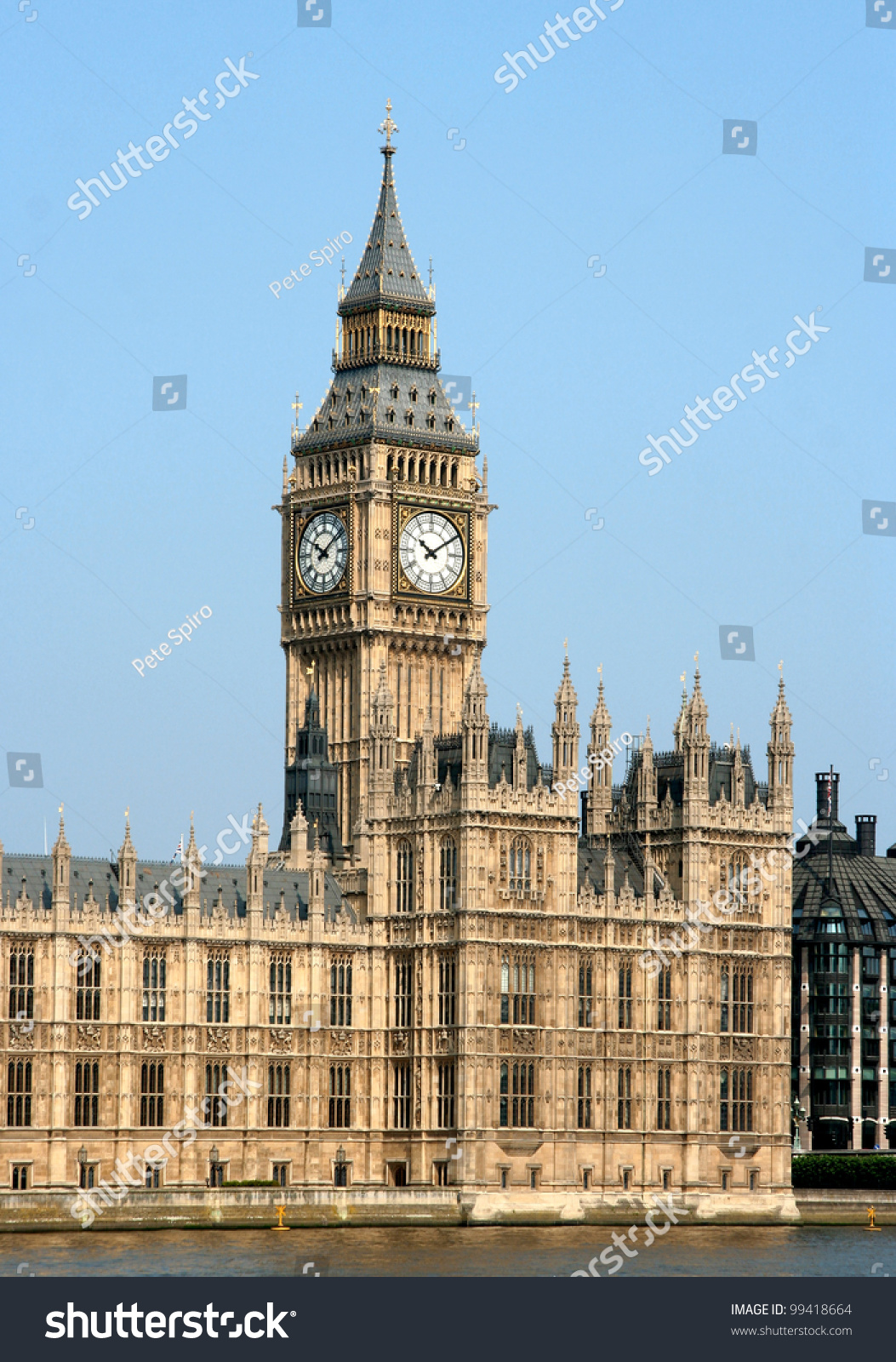 British Parliament Building, London Stock Photo 99418664 : Shutterstock