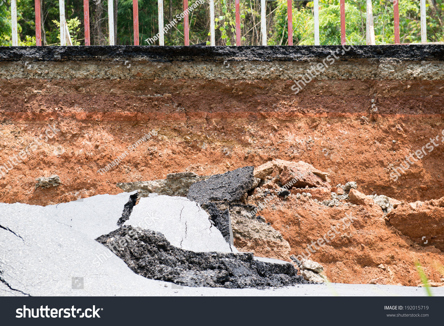 Broken Asphalt Stock Photo 192015719 | Shutterstock