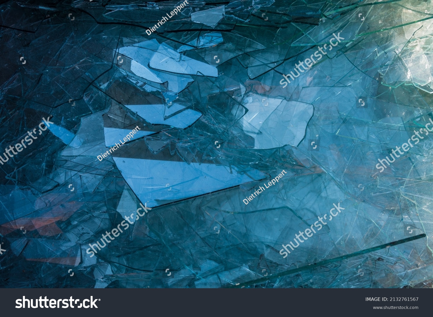 Broken Glass Recyclable Container Stock Photo 2132761567 Shutterstock