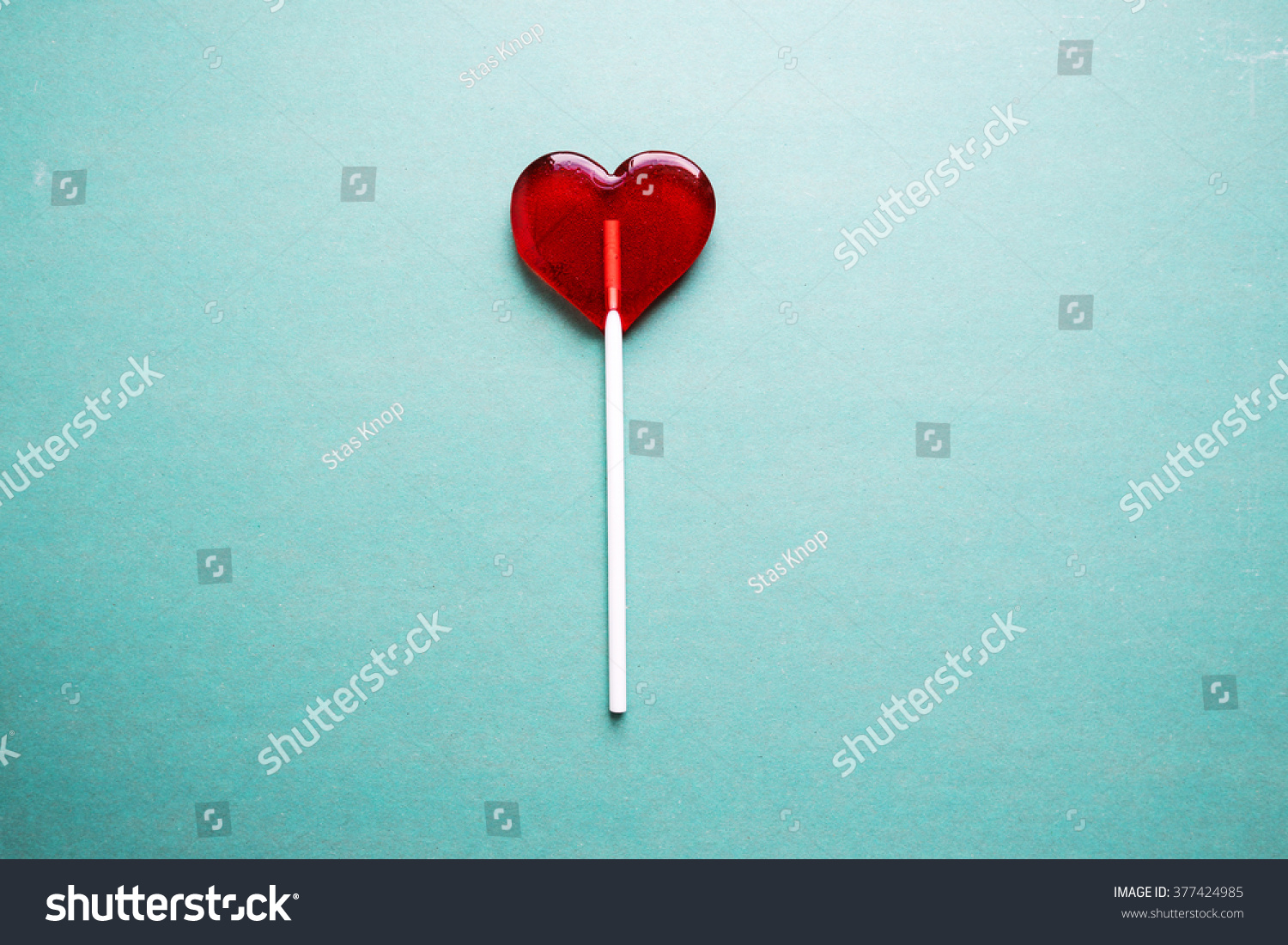 Broken Heart Lollipop Stock Photo 377424985 : Shutterstock