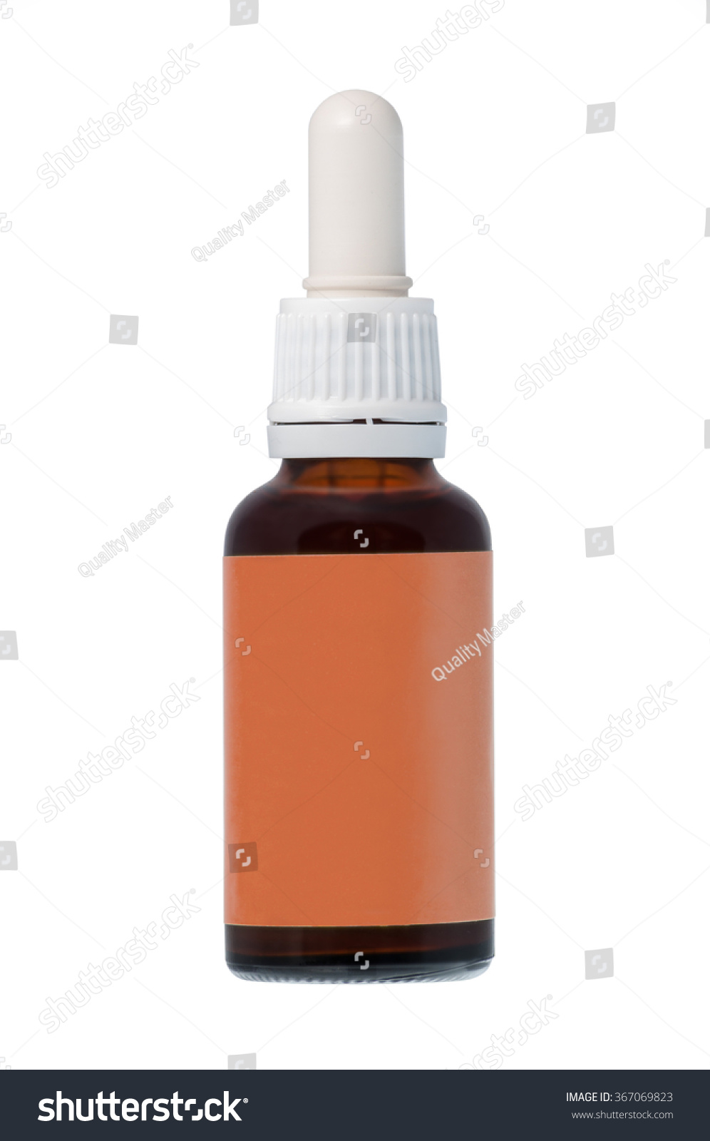 Brown Nasal Spray Bottle Label Isolated Stock Photo (edit Now) 367069823