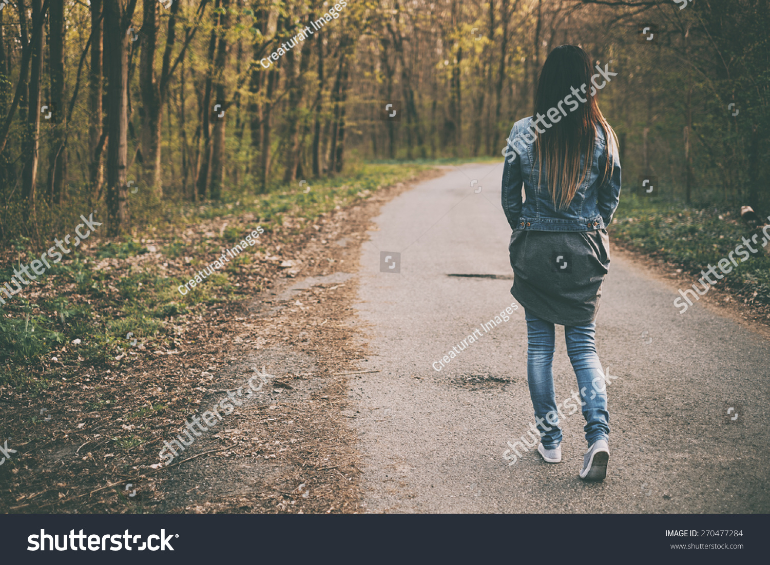 126,762 Girl on road walking Stock Photos, Images & Photography ...