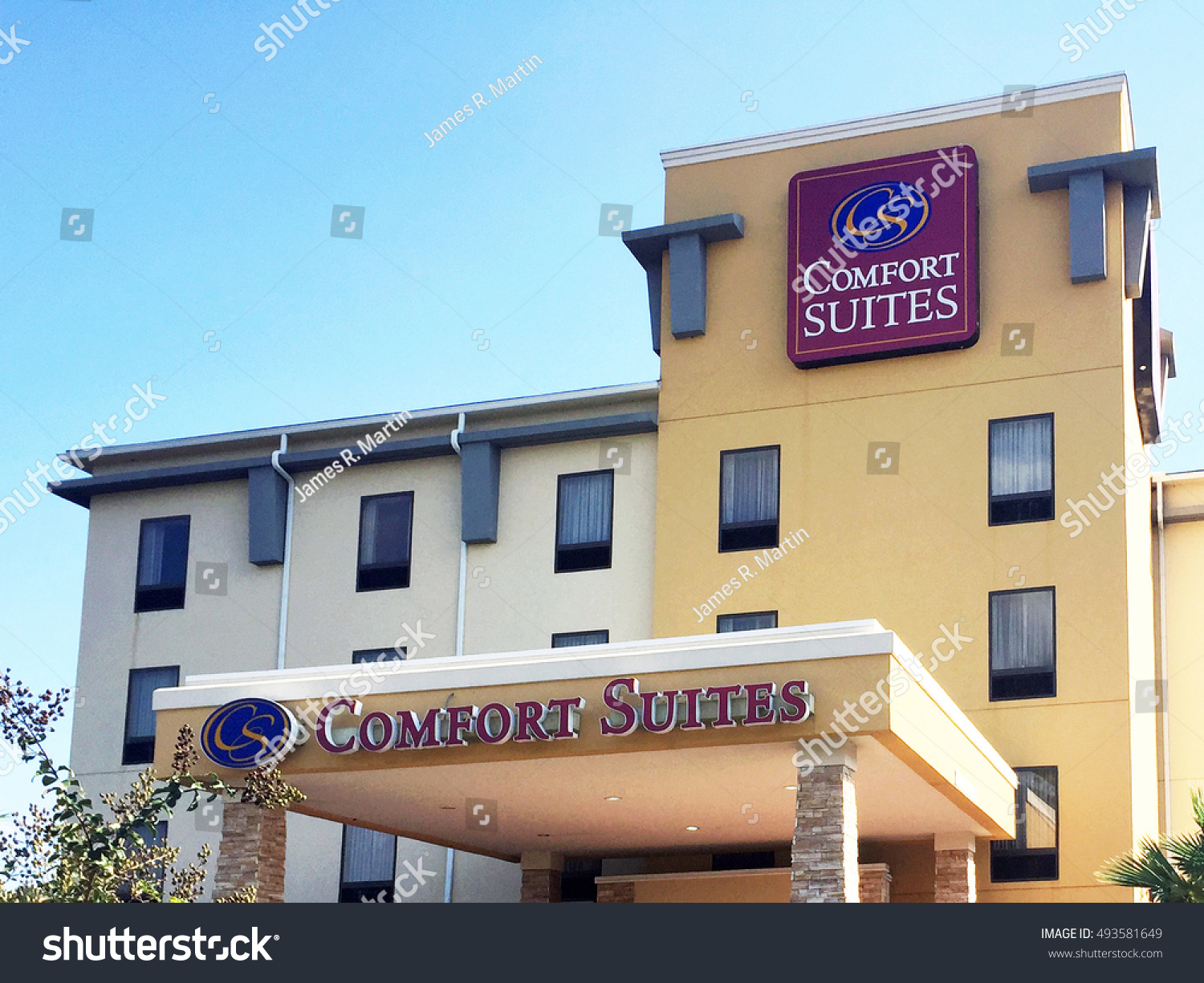 Brunswick Gaseptember 30 2016 Comfort Suites Stock Photo Edit Now