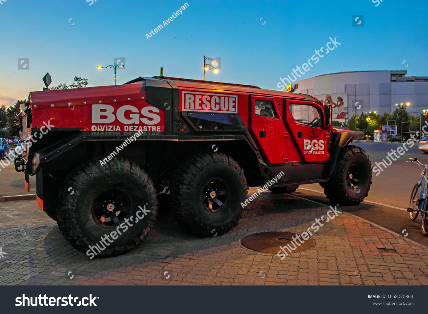 Bucharest Romania August 06 2019 Red Stock Photo Edit Now 1668070864