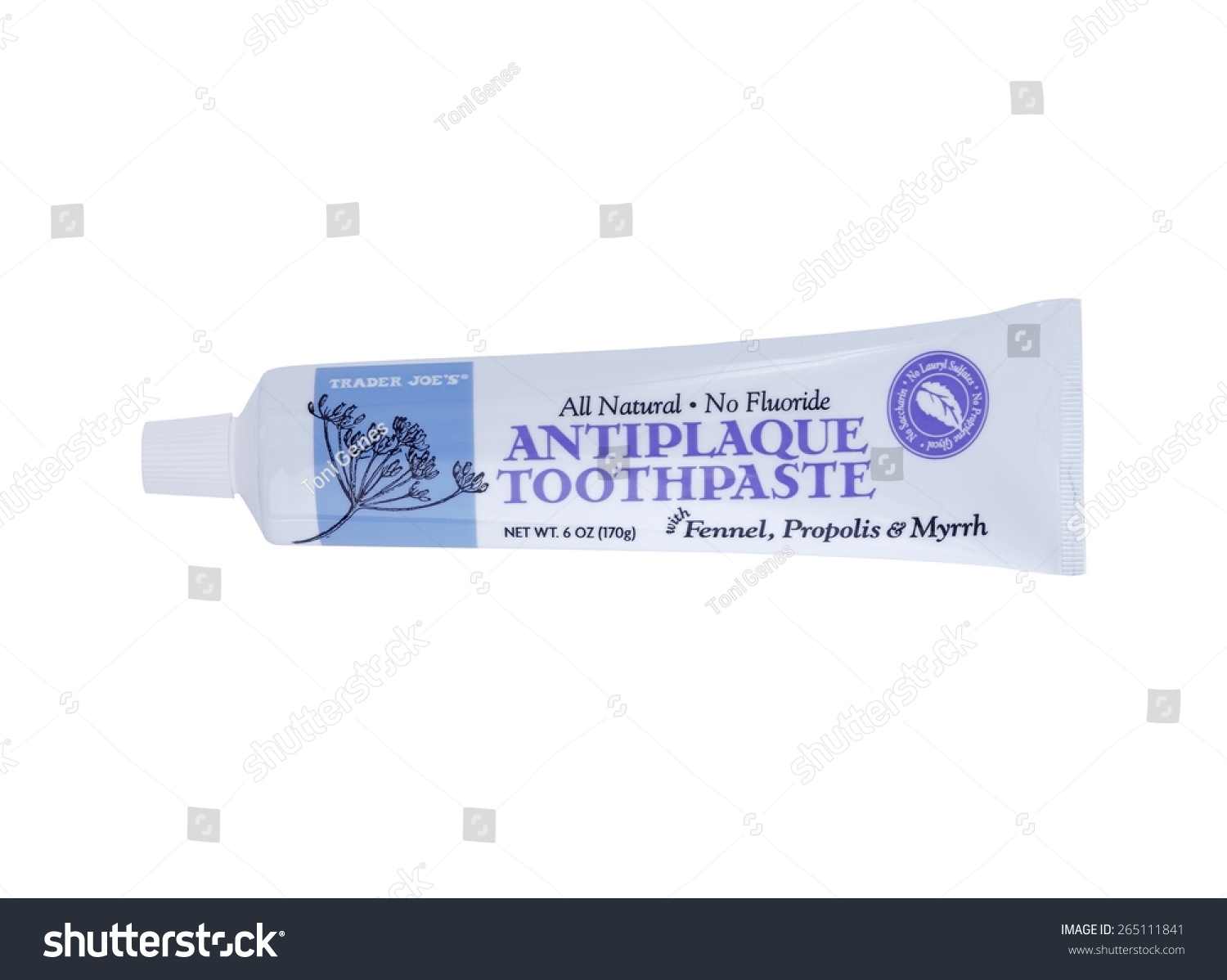 antiplaque toothpaste with fennel propolis & myrrh