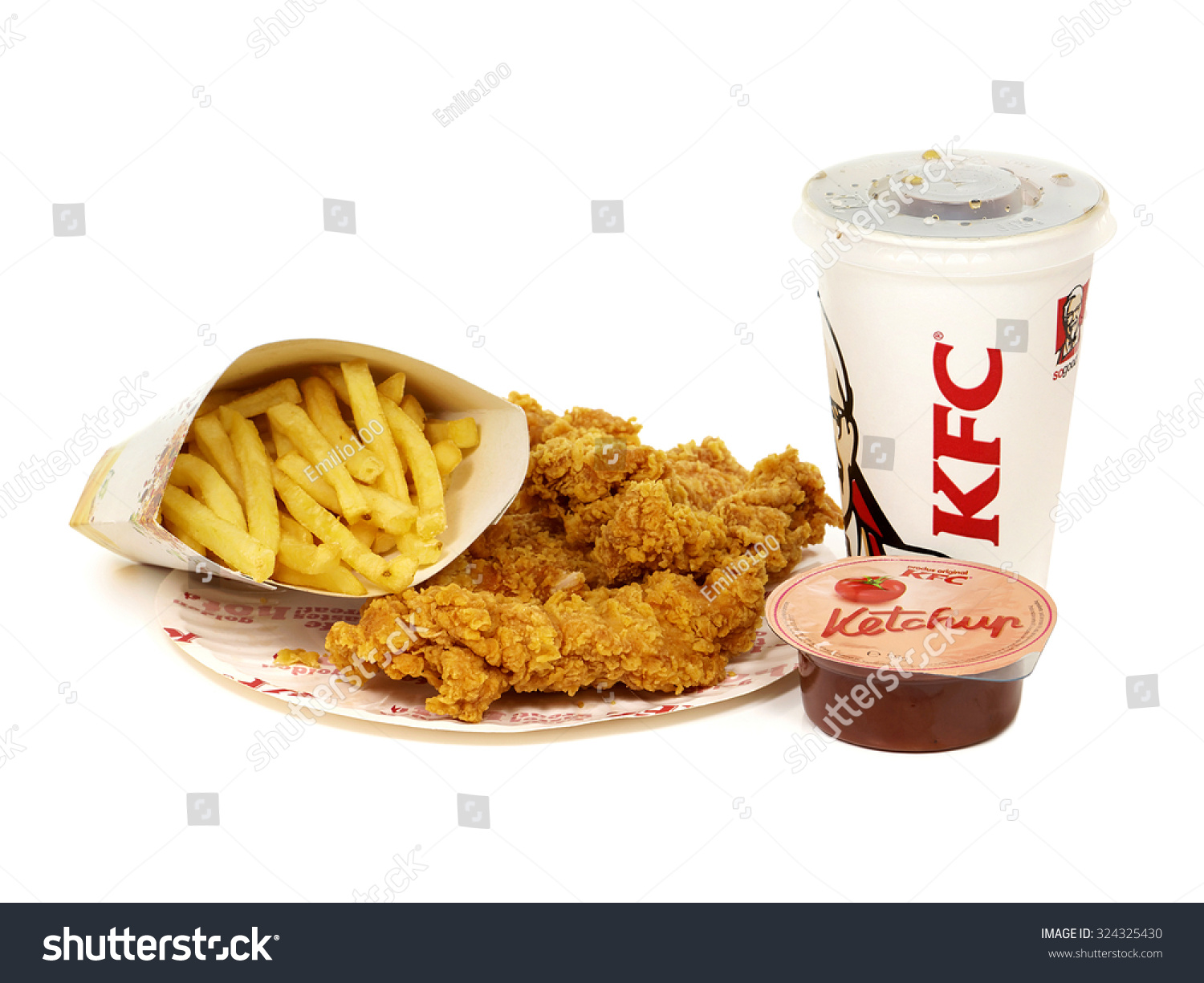 Bucharest Romania October 6 2015 Kfc Stock Photo 324325430 - Shutterstock