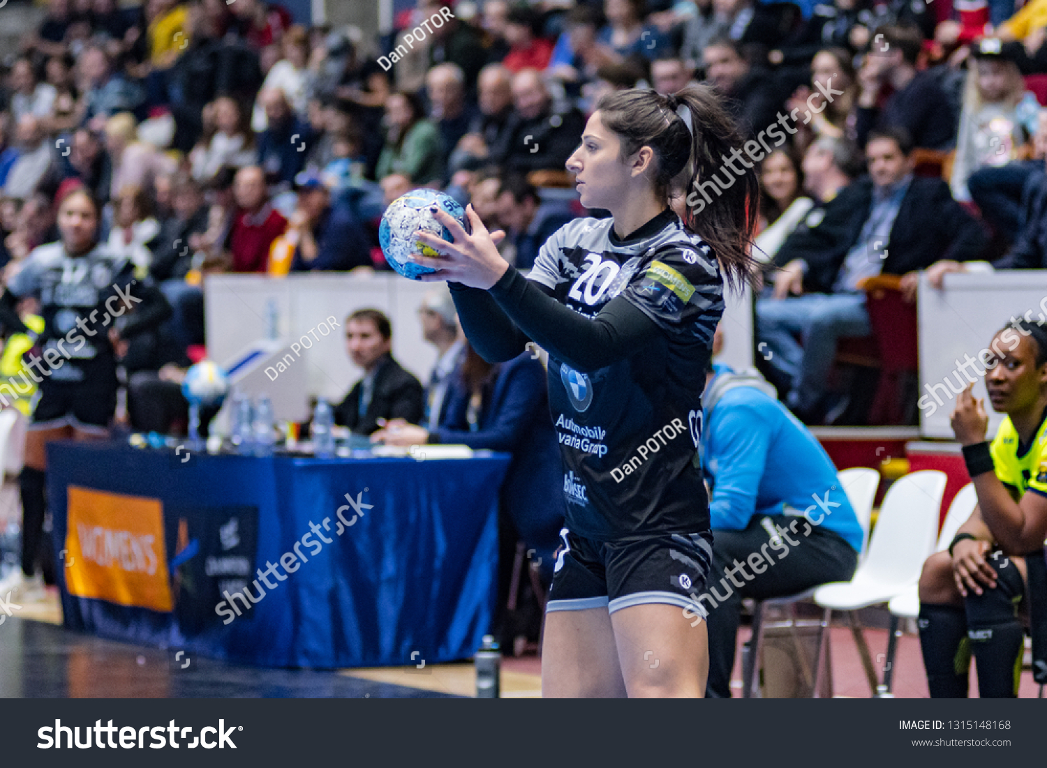 Bucuresti Romania February 022019 Handball Player Stock Photo