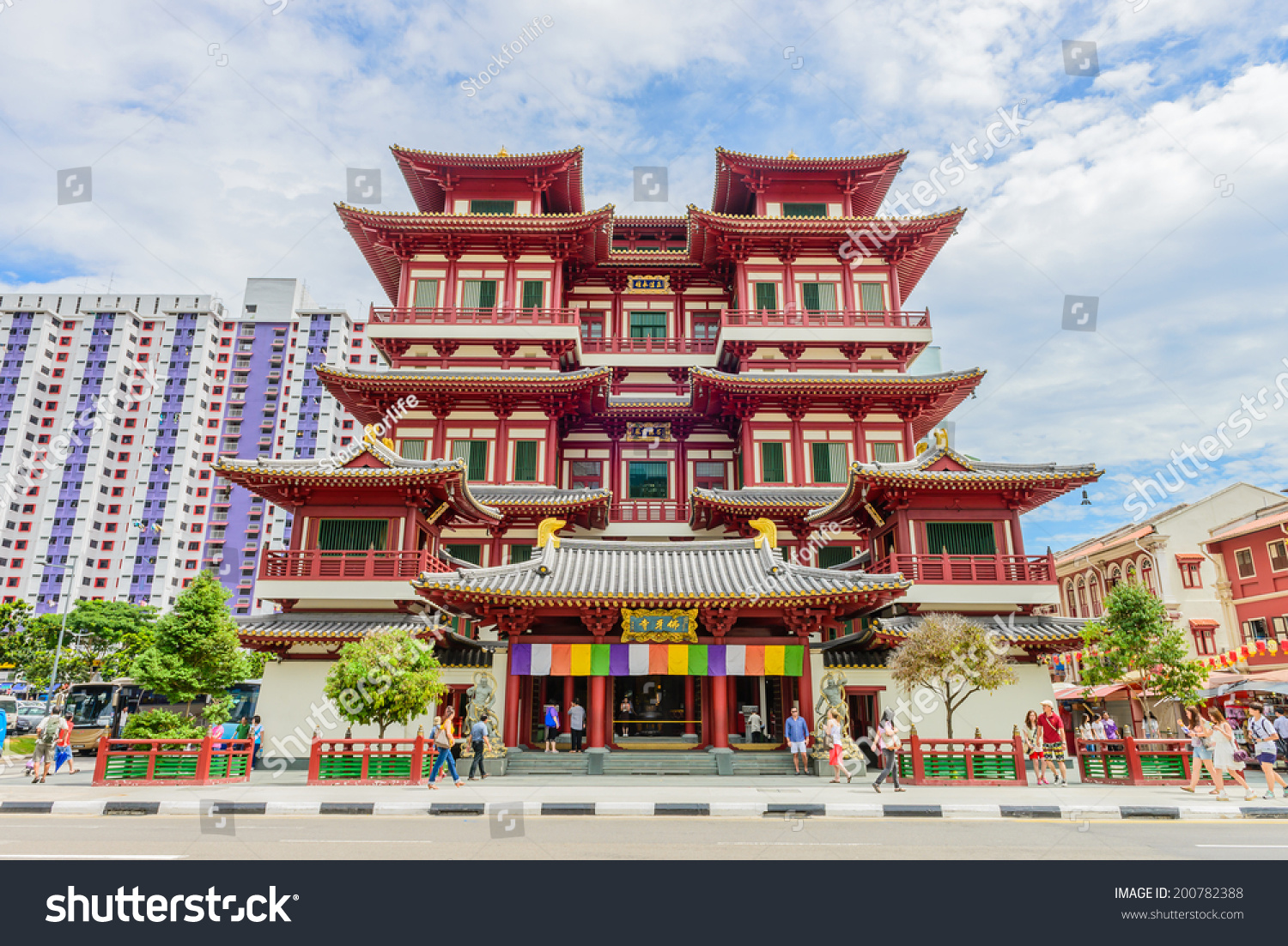 Buddha Tooth Relic Temple China Town Stock Photo 200782388 | Shutterstock