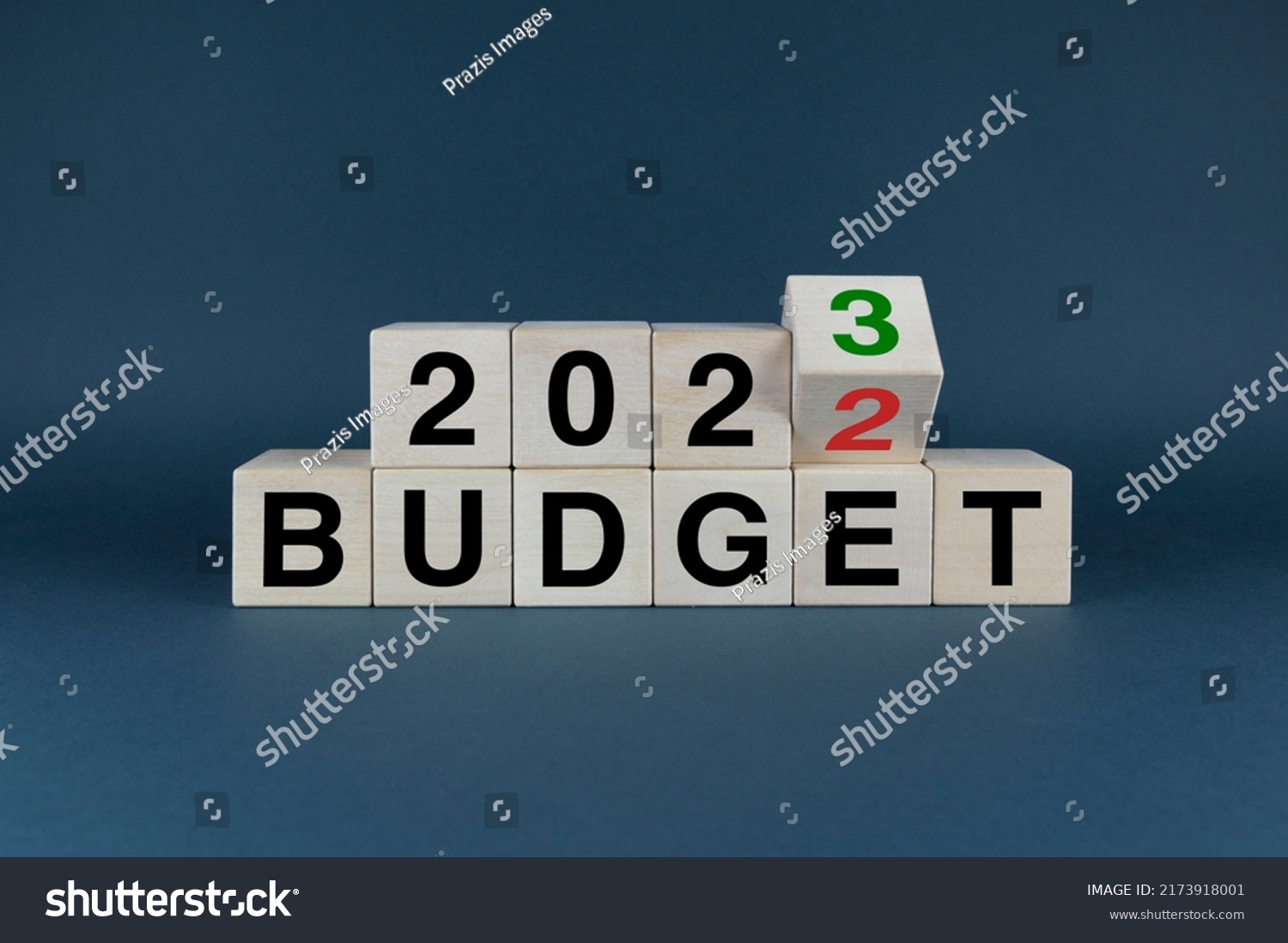 Budget 2022 2023 Cubes Form Words Stock Photo 2173918001 Shutterstock