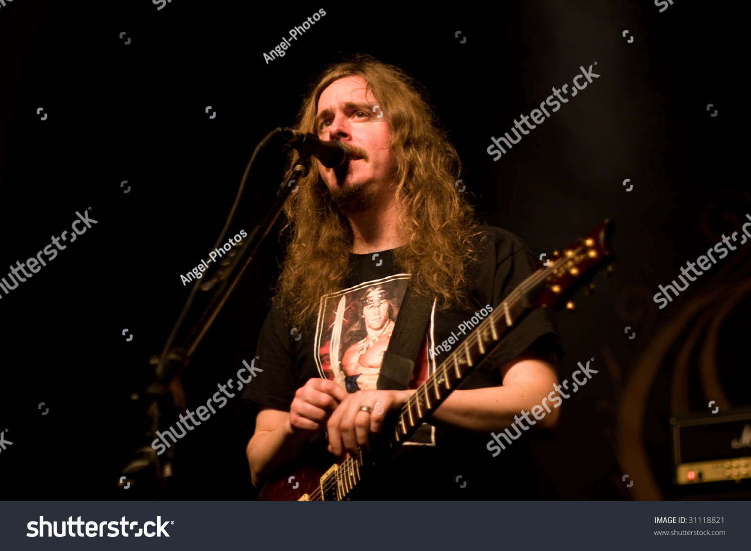 Buenos Aires - April 3: Opeth Lead Voice Singer And Guitarist Mikael ...