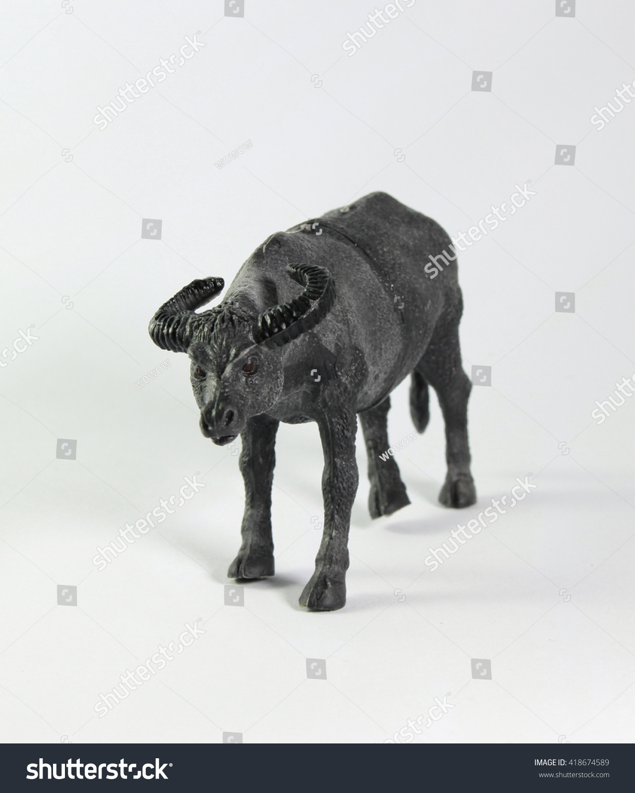 Buffalo Doll Figure Toy Stock Photo Edit Now