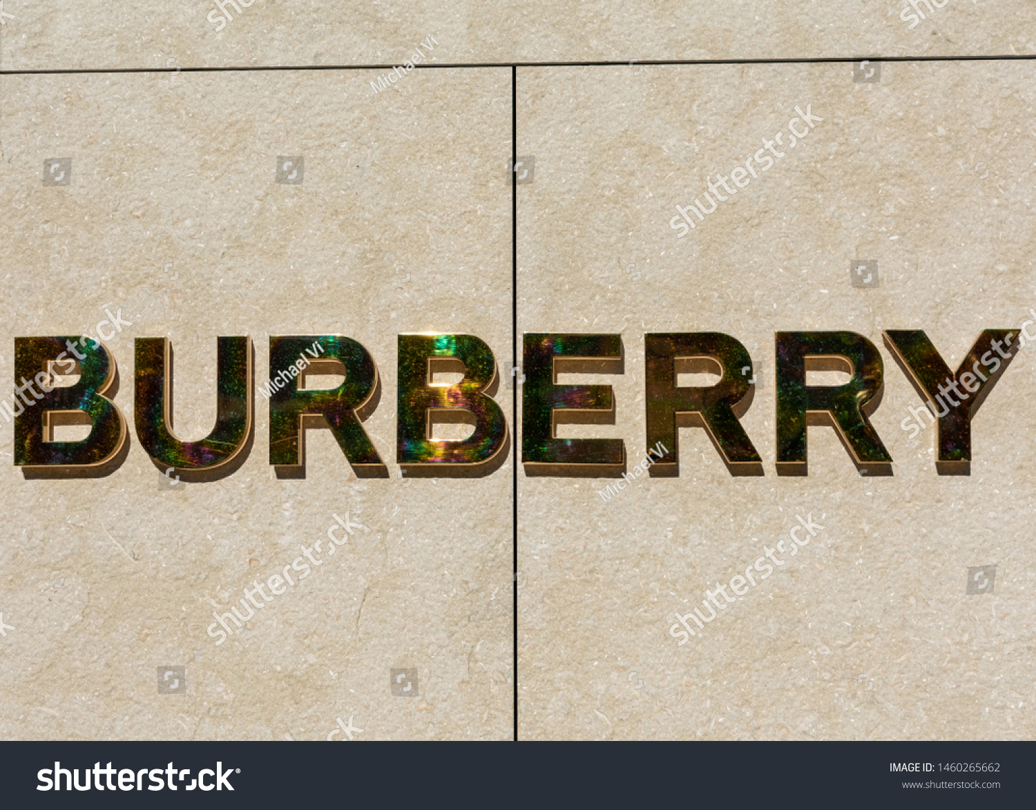 burberry sign
