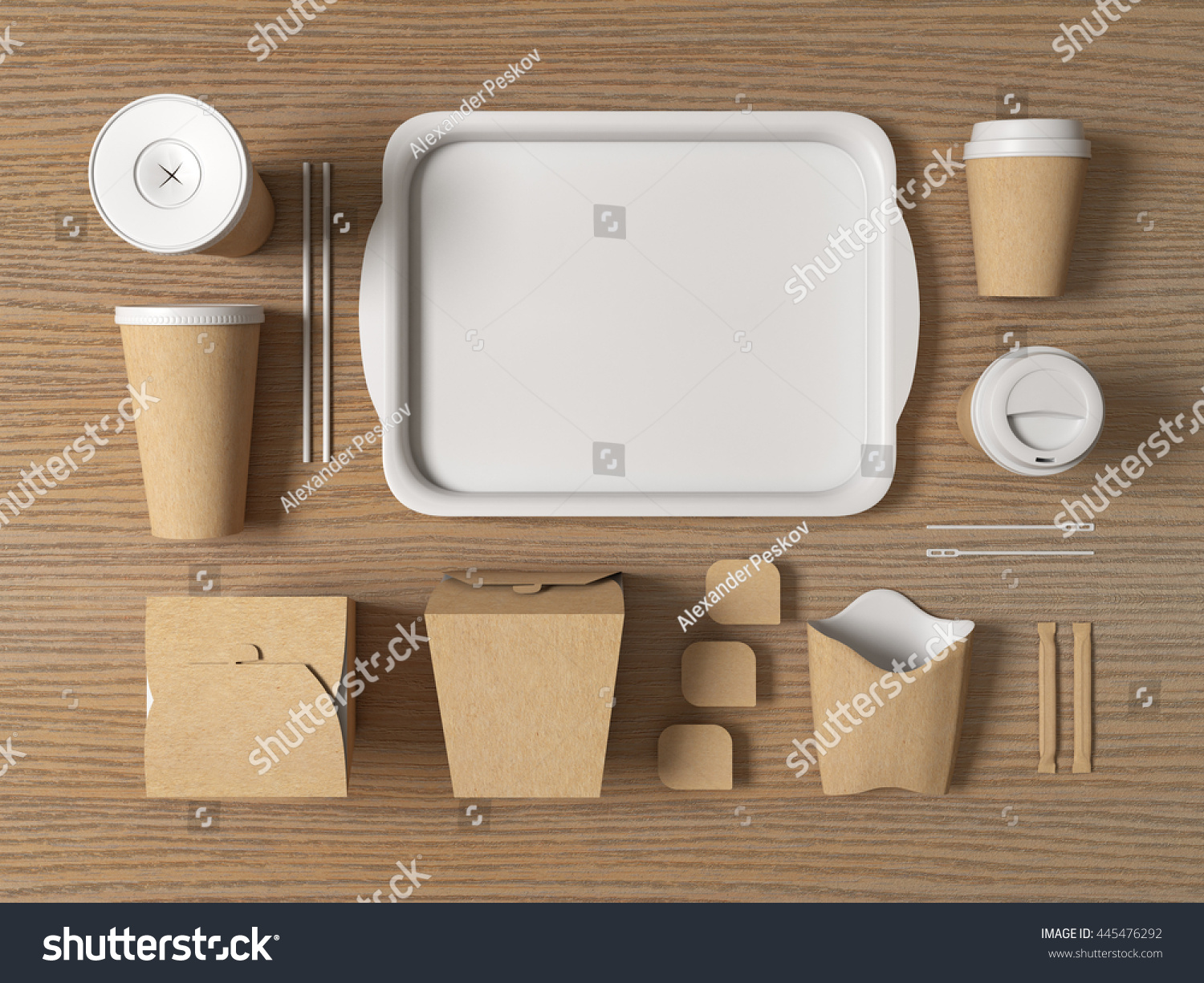 Download Burger Bar Set Craft Paper Blank Stock Illustration 445476292 - Shutterstock