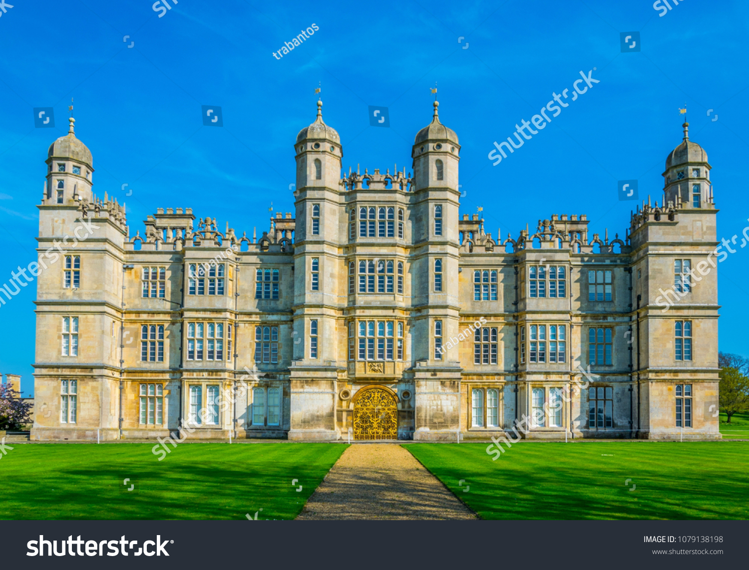 Burghley House Near Stamford England Stock Photo Edit Now