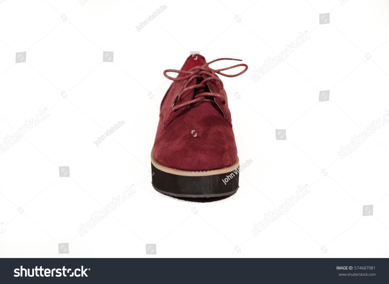 burgundy color women's dress shoes